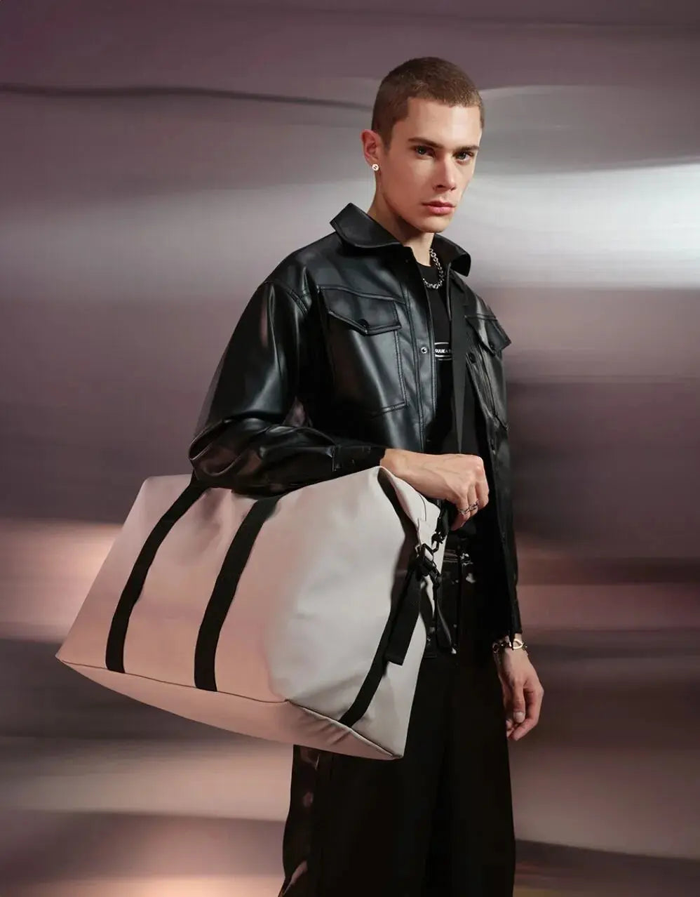 Gaston Luga Däsh Weekender Taupe Gaston Luga