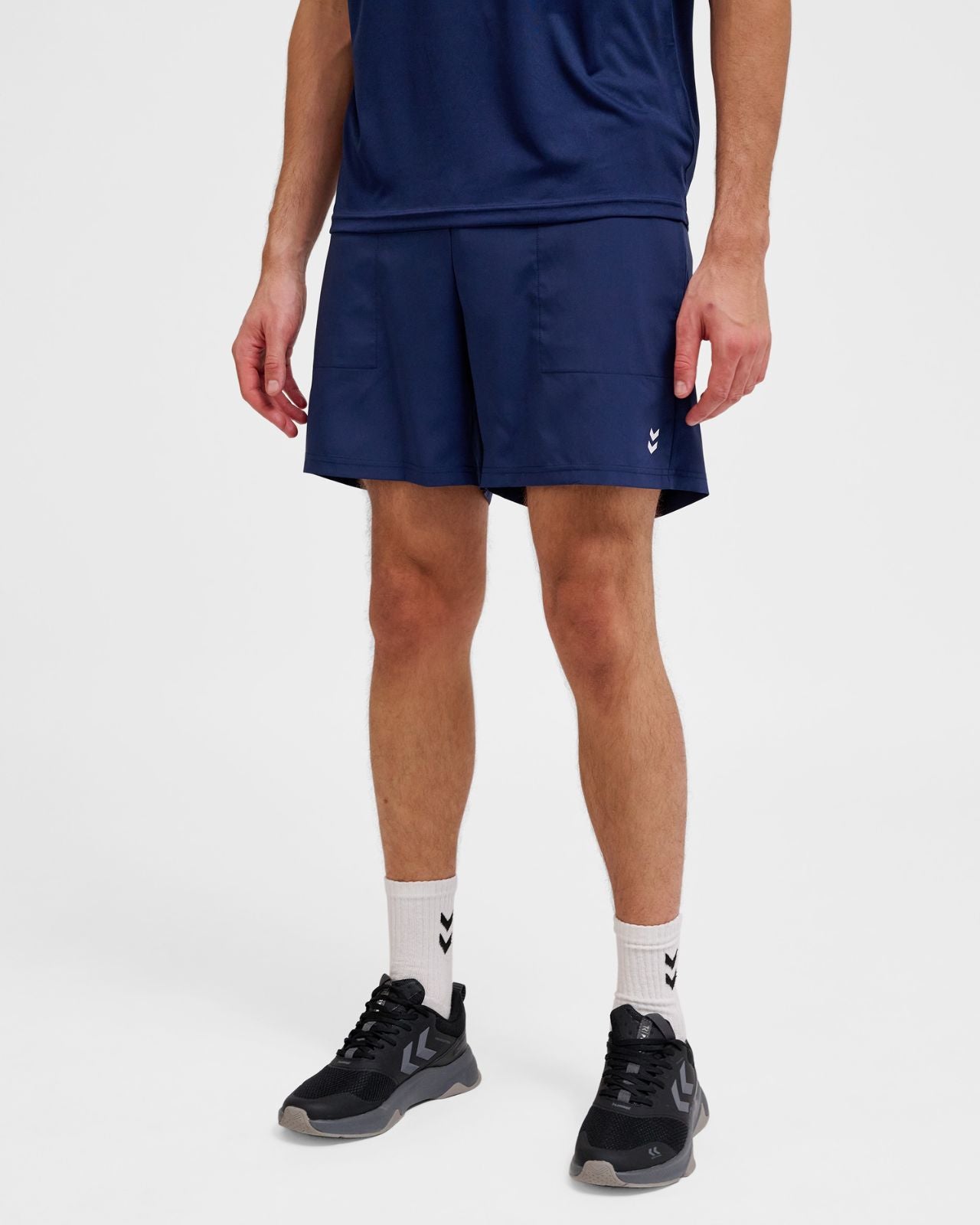 hmlPULSE WORKOUT SHORTS Navy