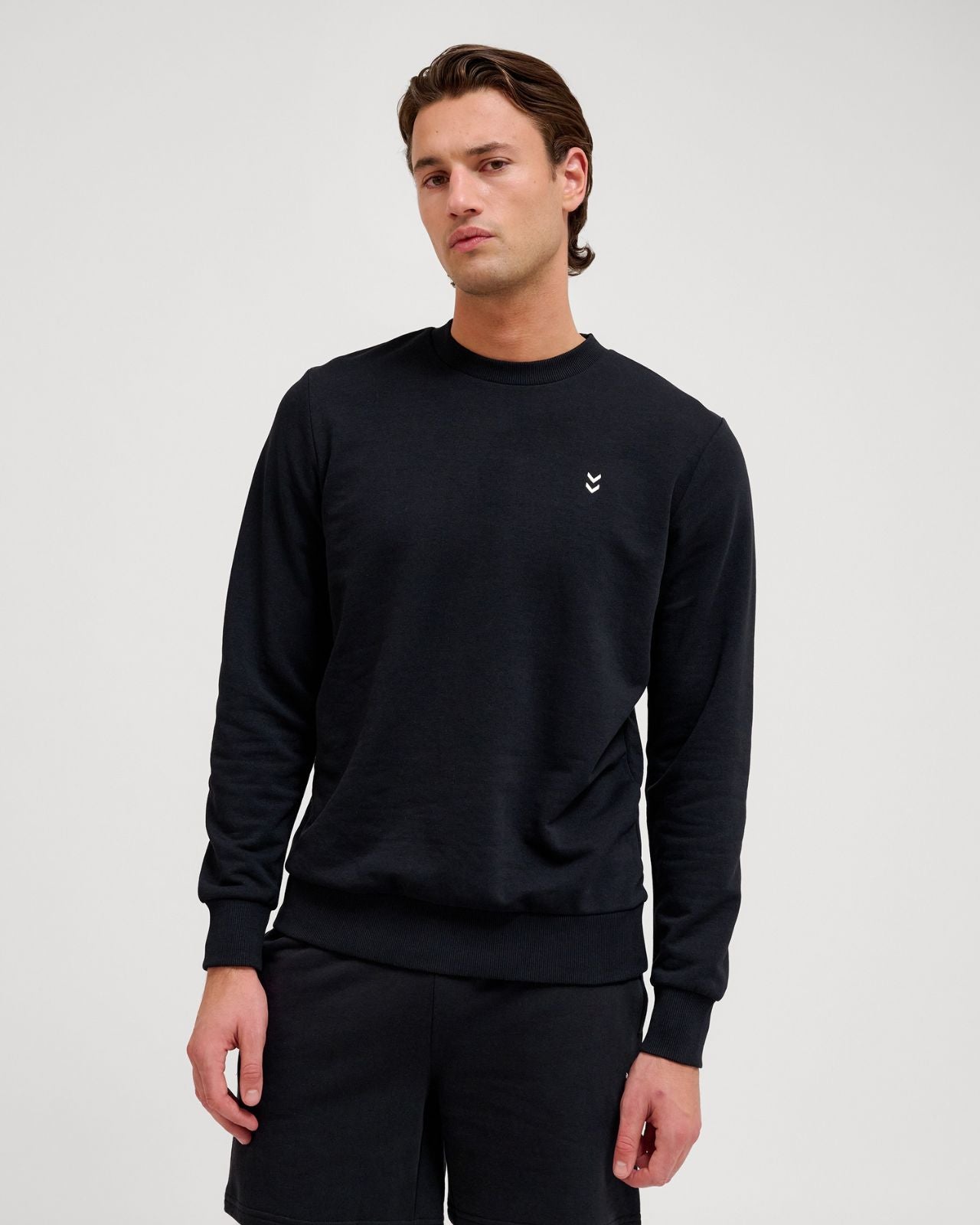 hmlPULSE SWEAT CREWNECK Svart