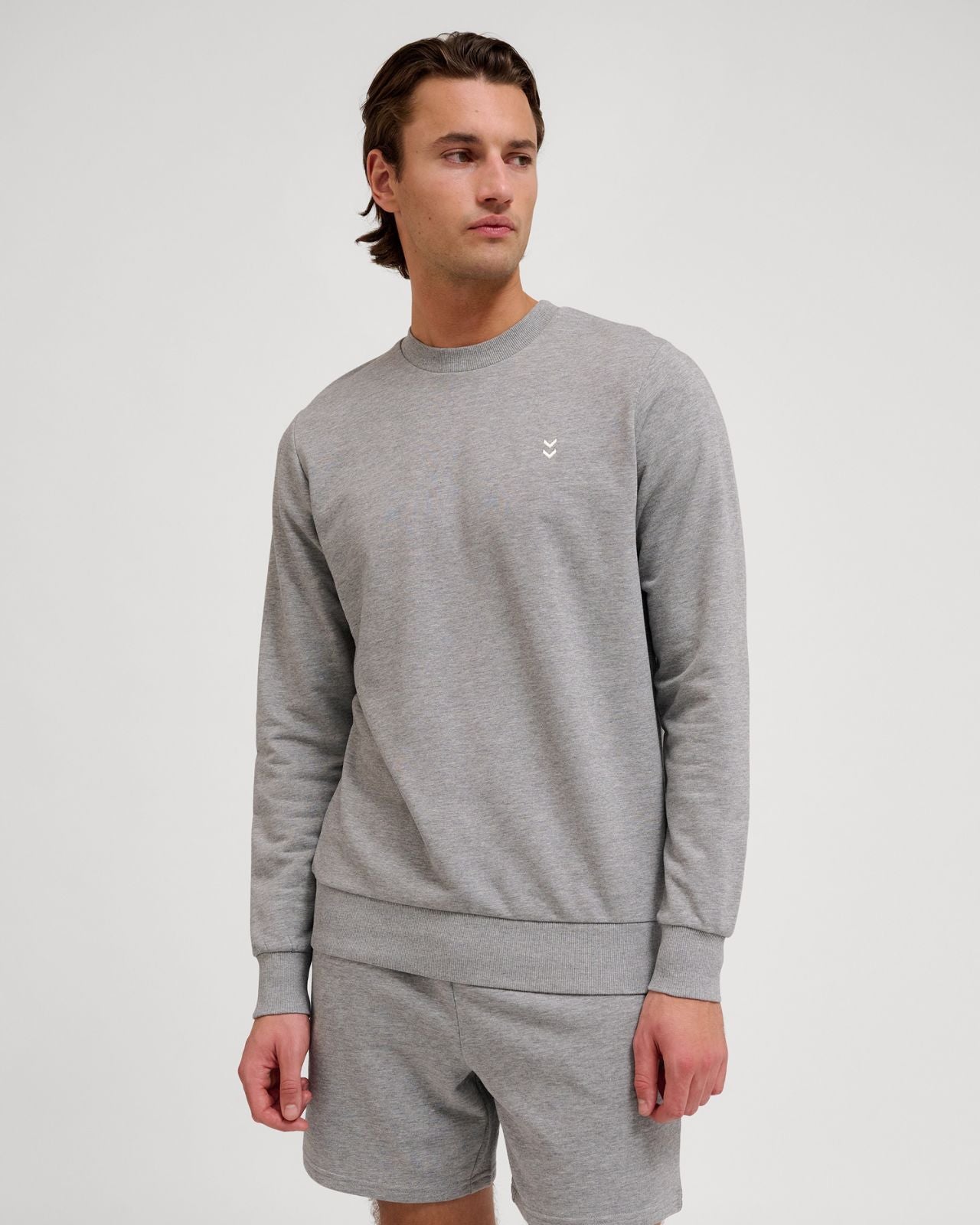 hmlPULSE SWEAT CREWNECK Grå