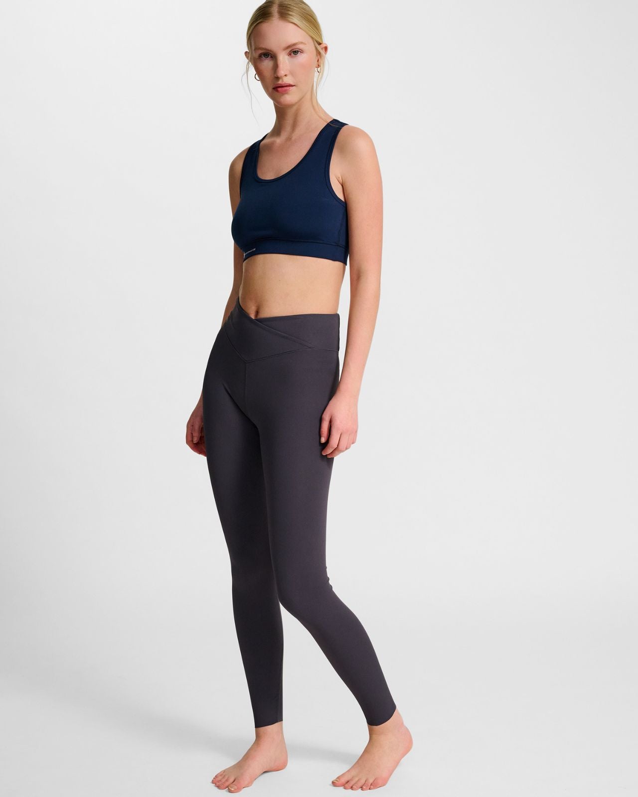 hmlYoga Wrap High Waist W Tights Ebony