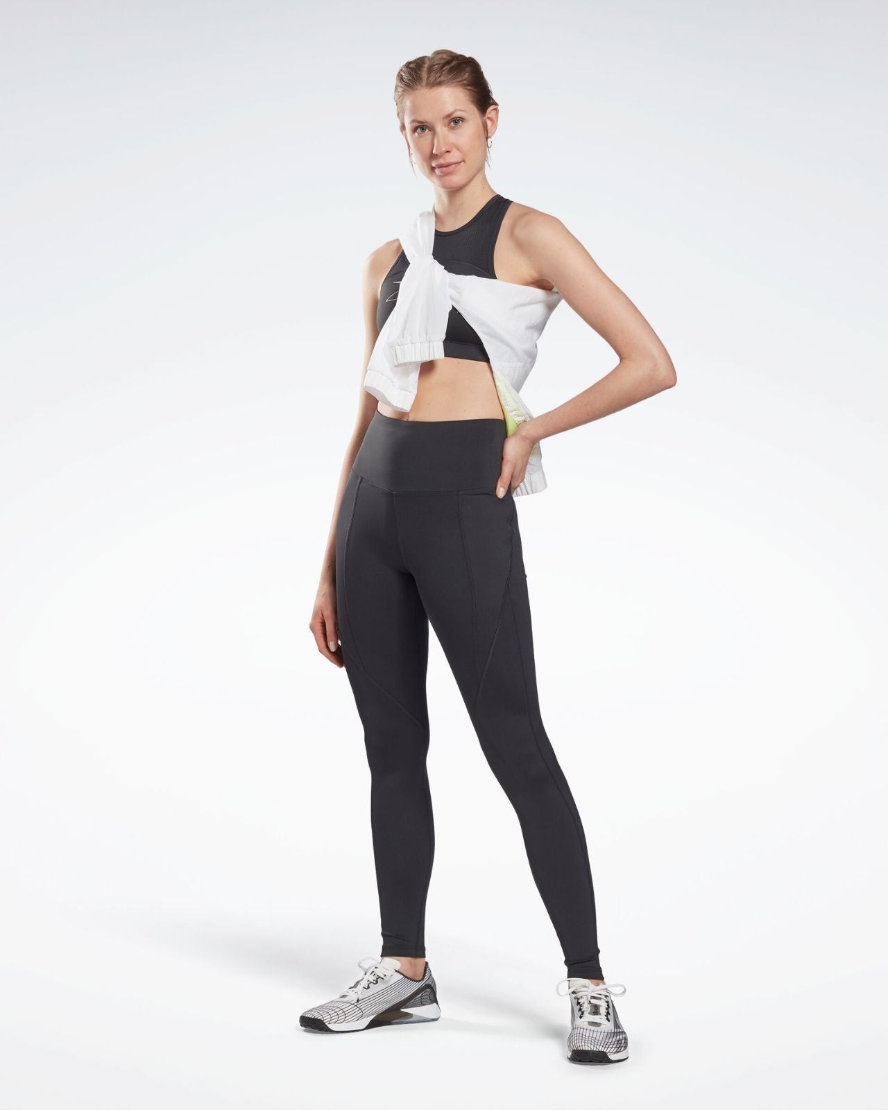 Reebok PP High Rise Tight Svart