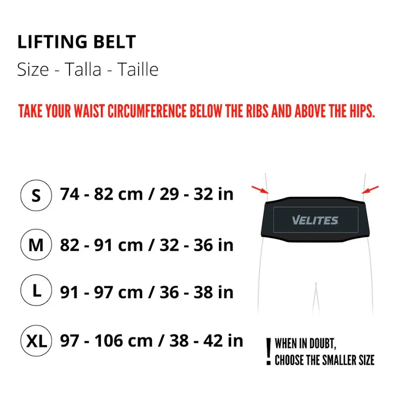 Velites Lifting Belt White