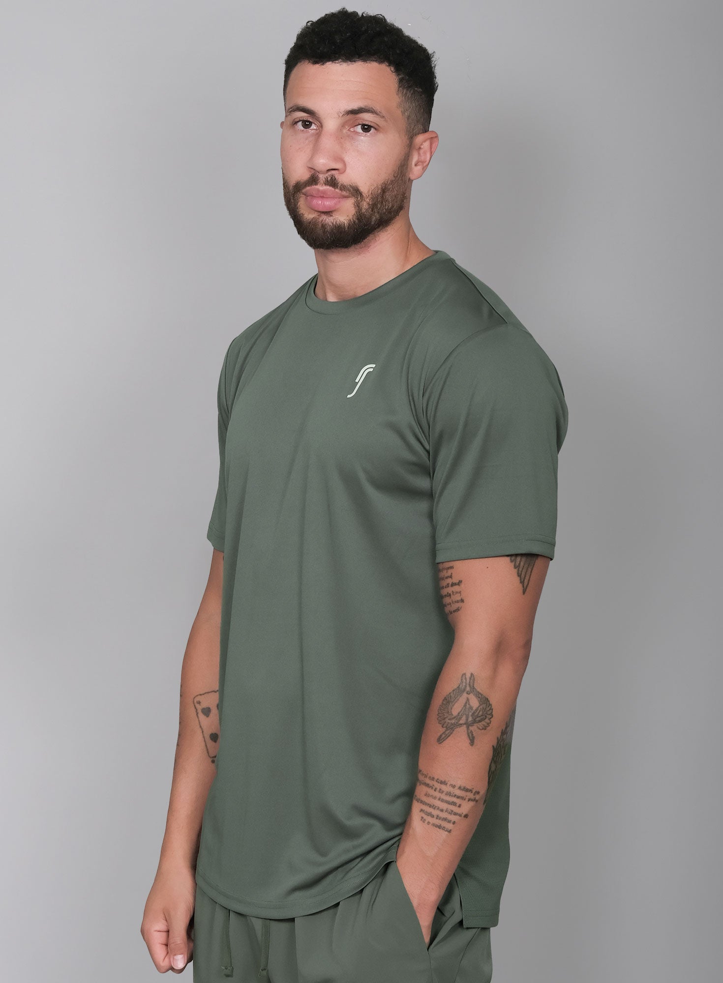 RS Men's Performance Tee Grön RS