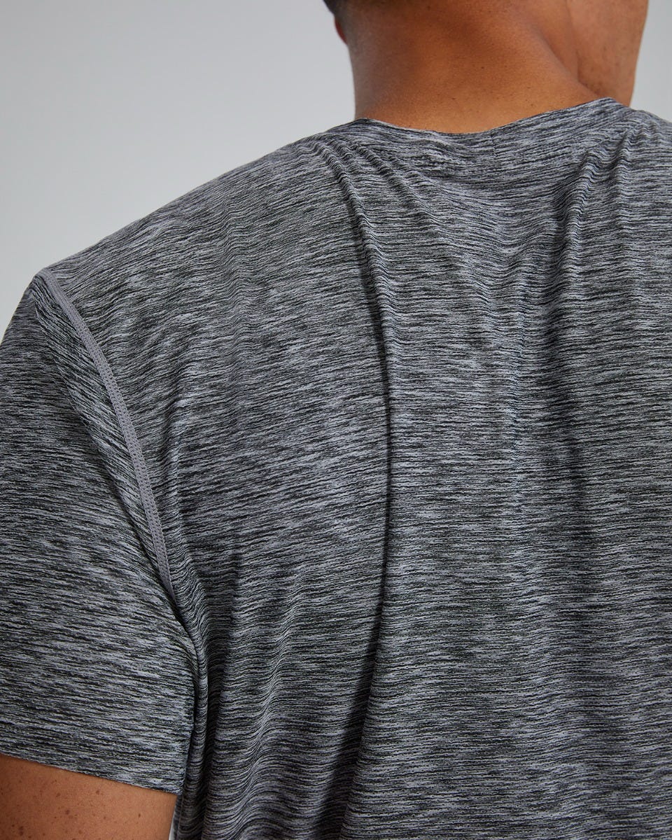 Tyr Men's Airtec T-shirt Melerad Grå
