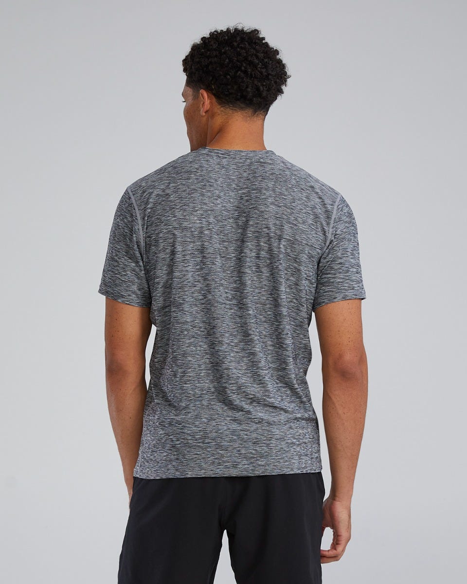 Tyr Men's Airtec T-shirt Melerad Grå
