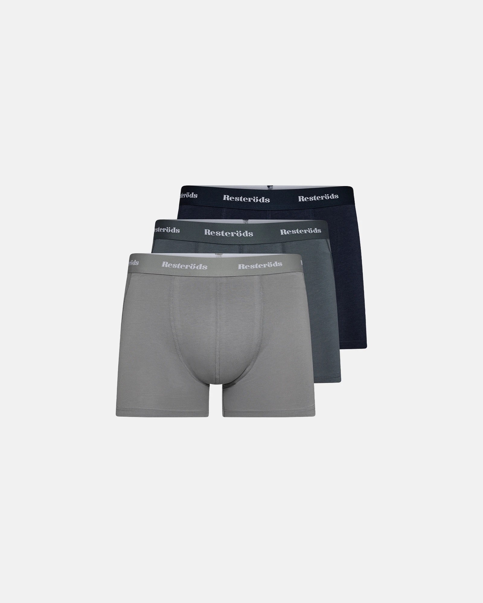 Resteröds Boxer Bamboo 3-pack Long leg Multicolour Resteröds