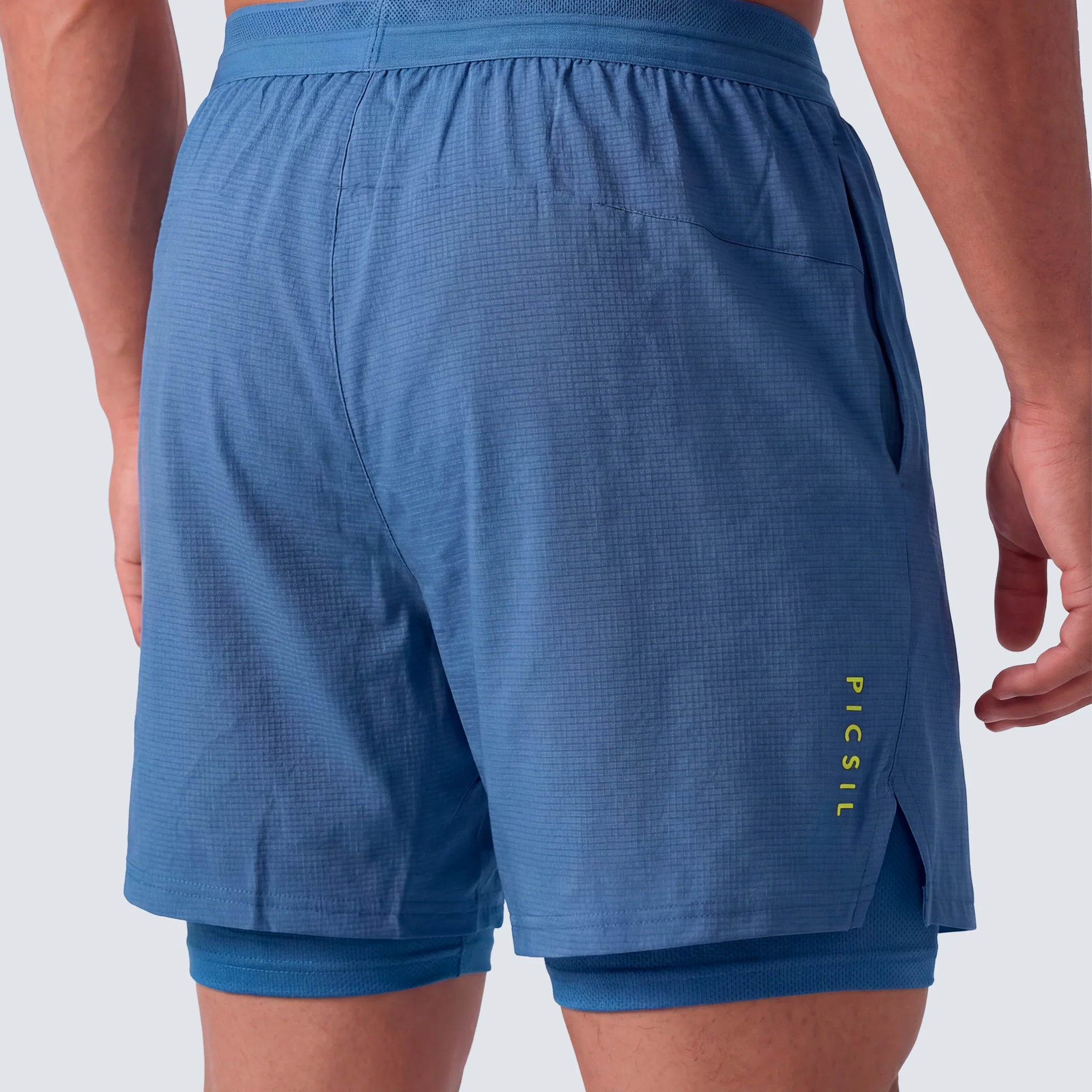 Picsil 2in1 Performance Pants SS26 Navy detaljbild