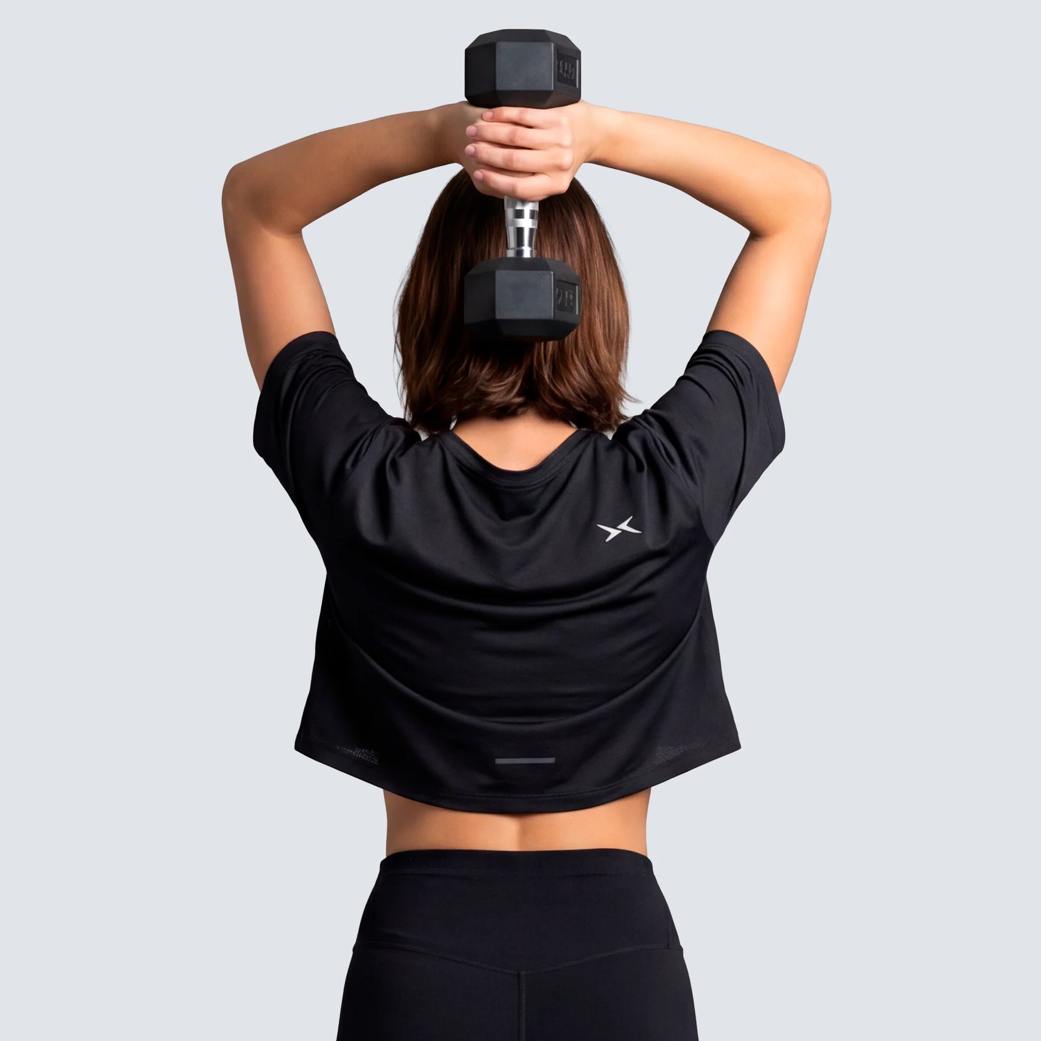 Picsil crop top träning dam detalj