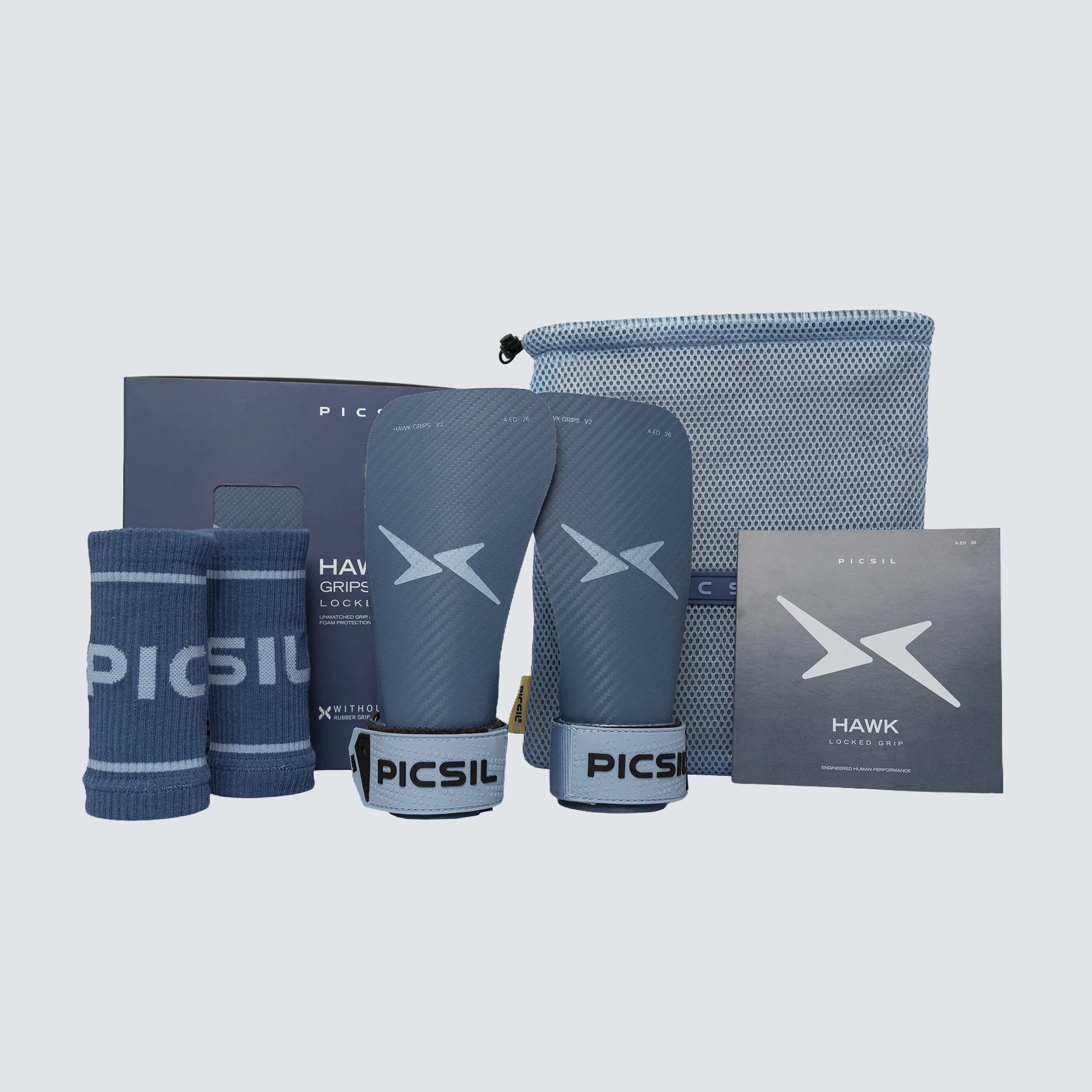 Picsil Hawk Grips Indigo