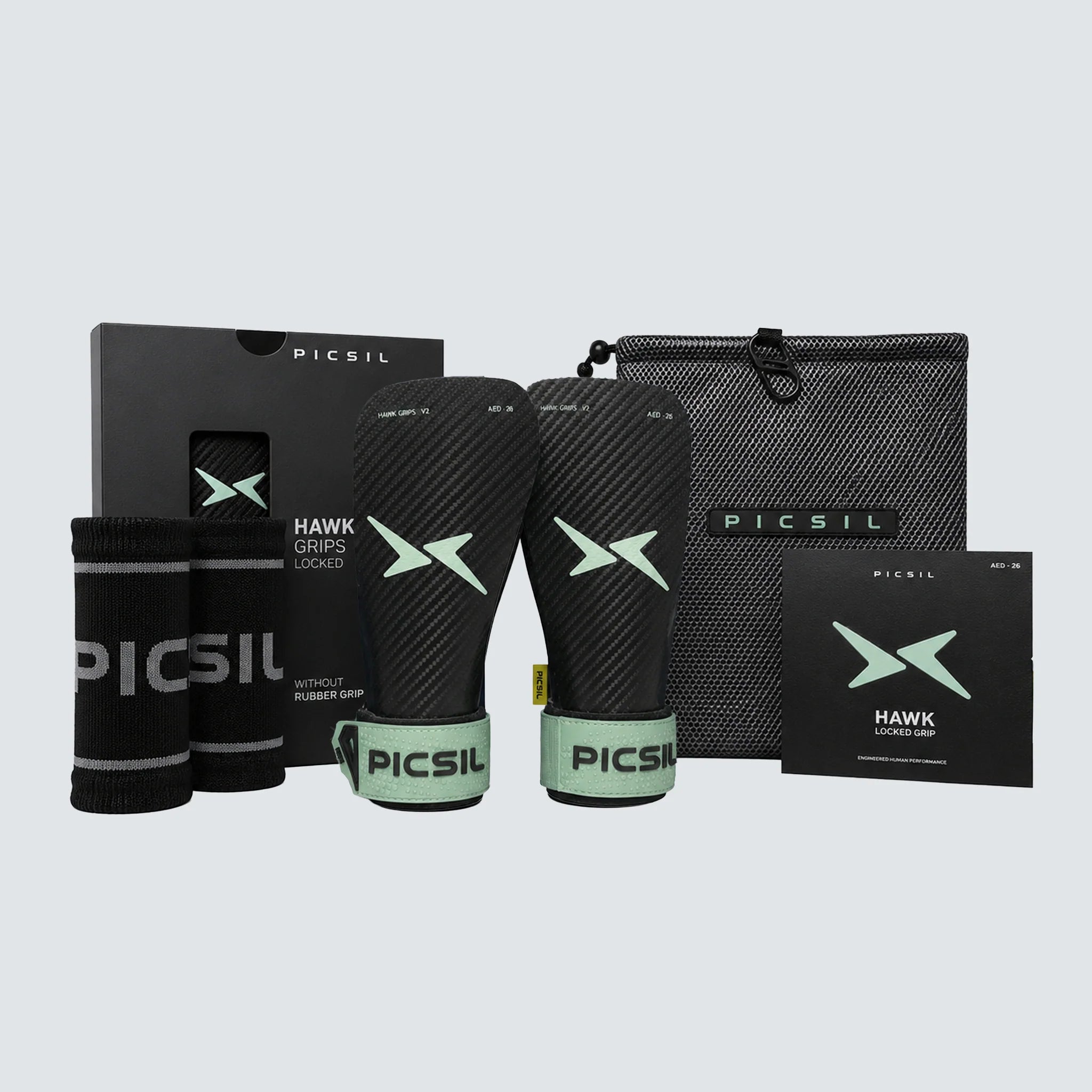 Picsil Hawk Grips Moonless paket