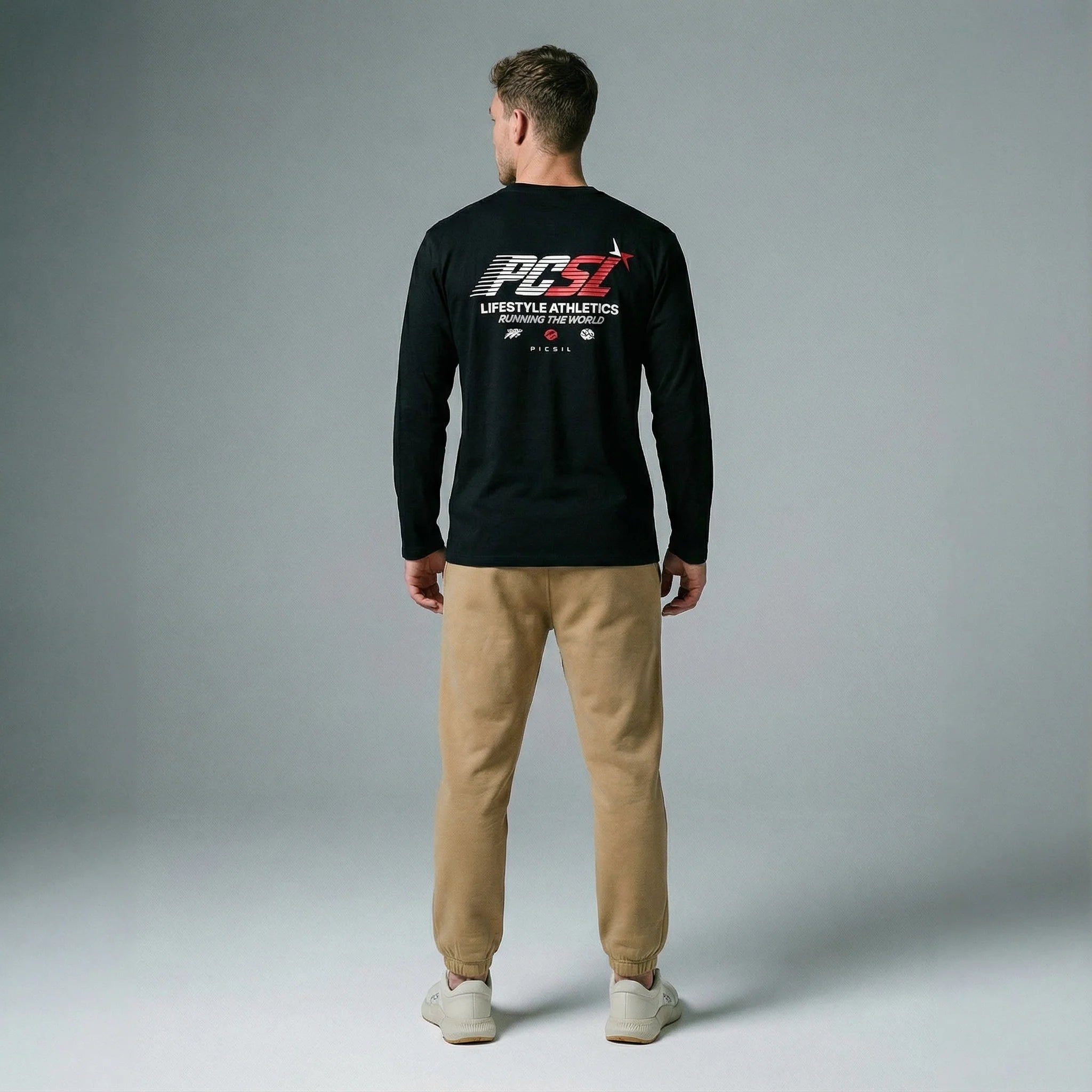 Picsil Long Sleeve T-Shirt Lifestyle SS26 på modell