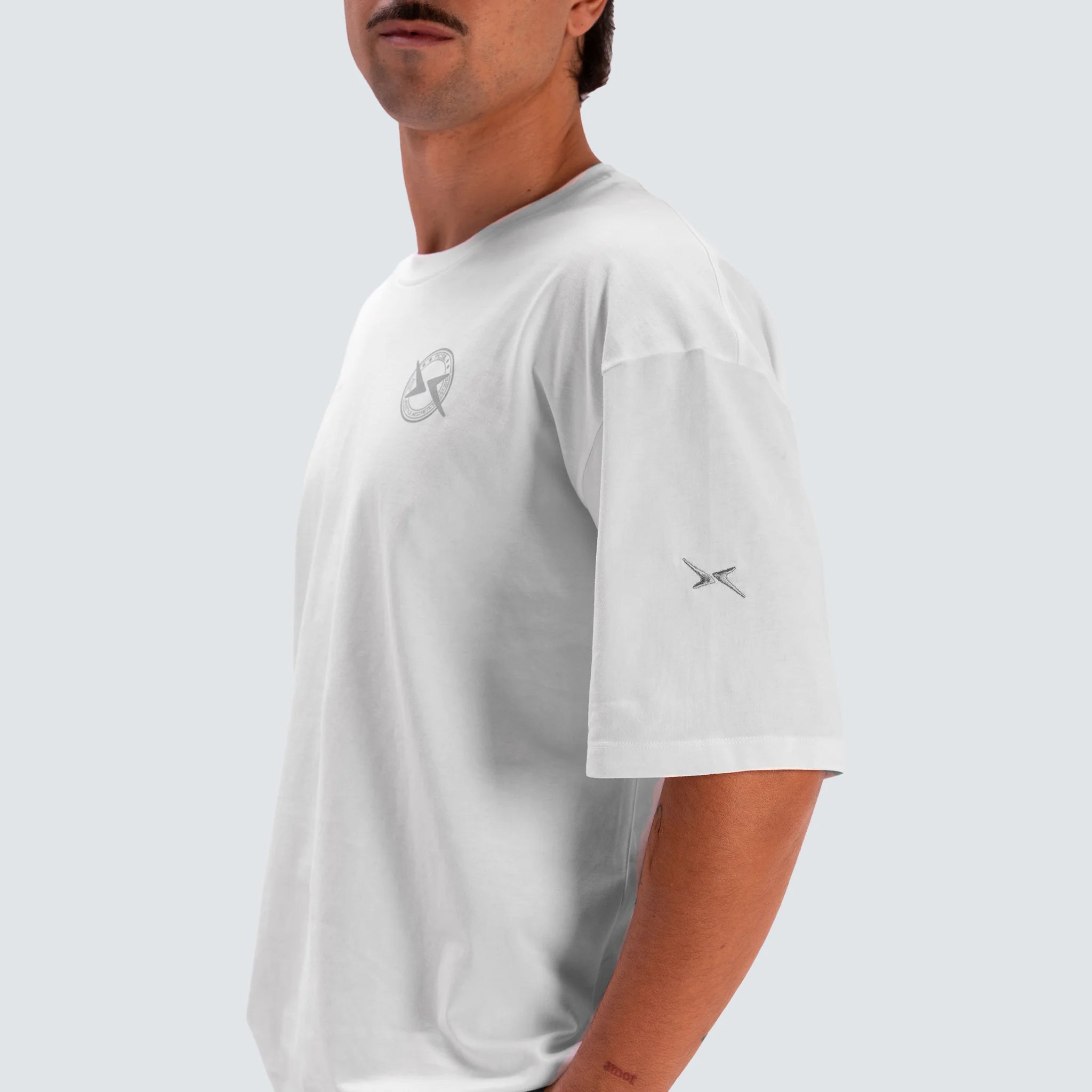 Picsil Oversize T-Shirt White oversized t-shirt herr