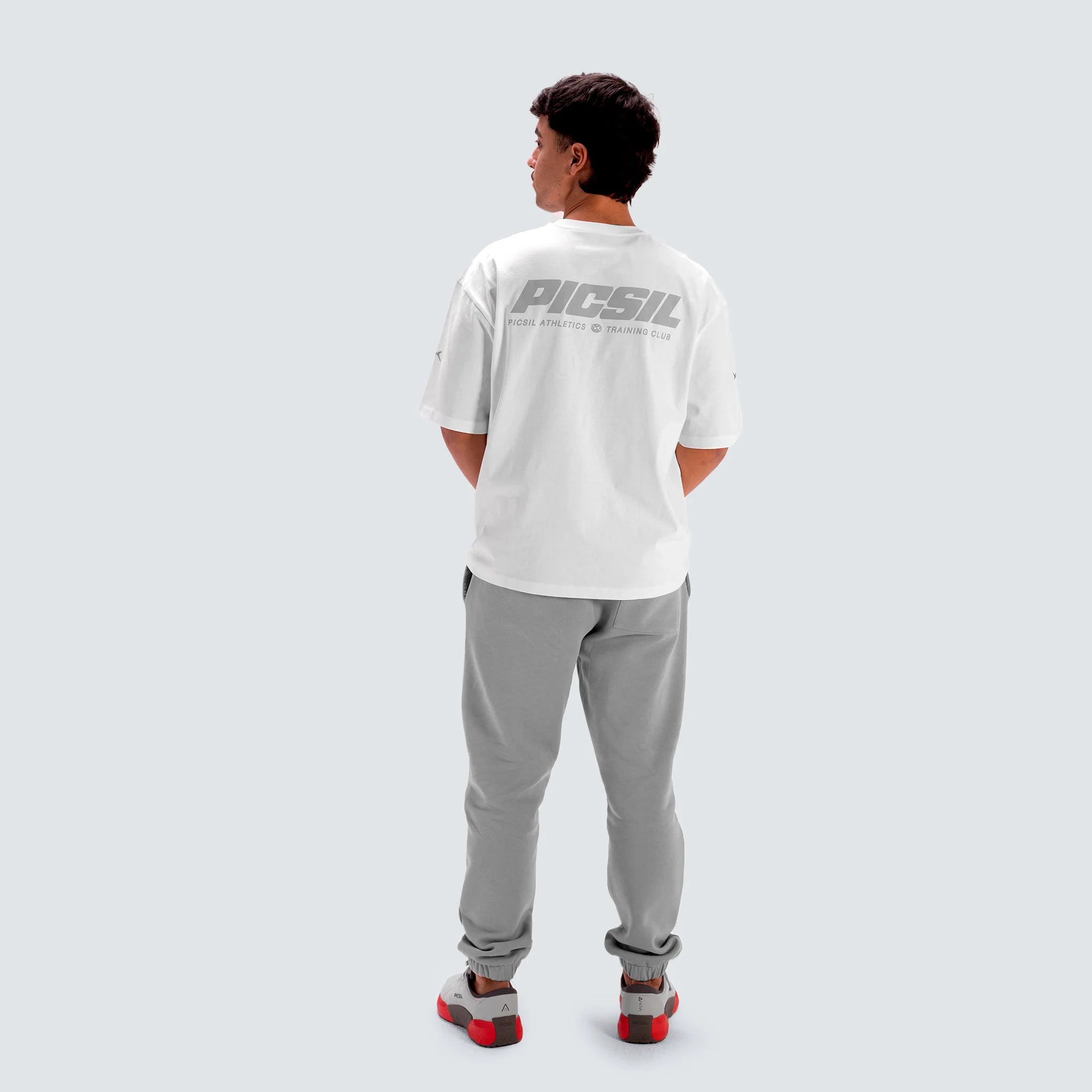 Picsil Oversize T-Shirt White bak