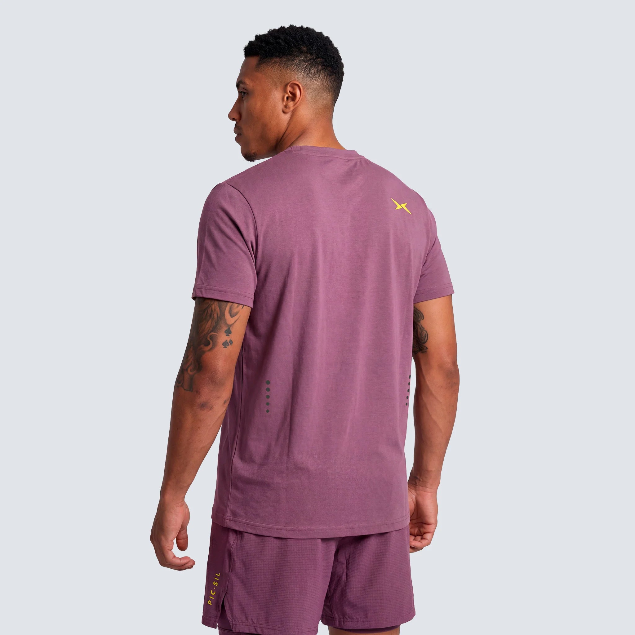 Picsil Performance T-Shirt SS26 Grape bak