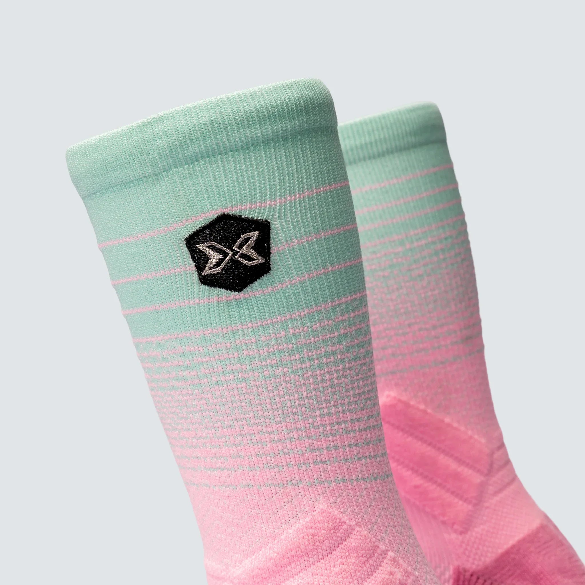 Picsil Pro Sport Socks Flamingo förstärkt häl och tå