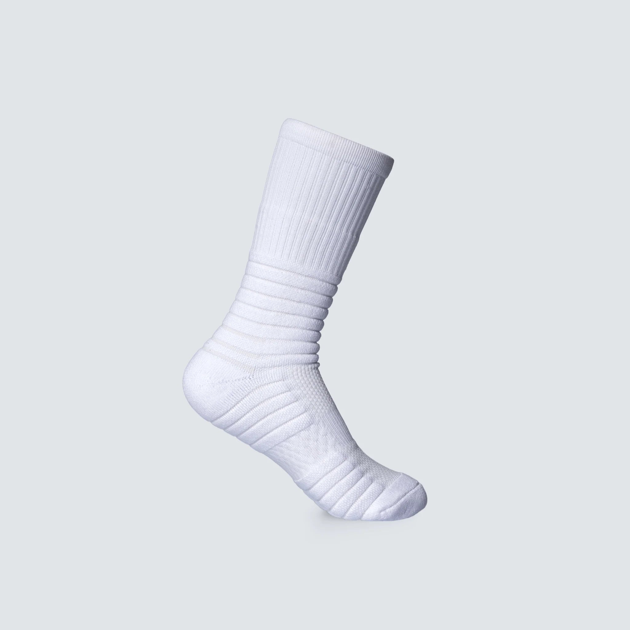 Picsil Pro Sport Socks White för gym och crossfit