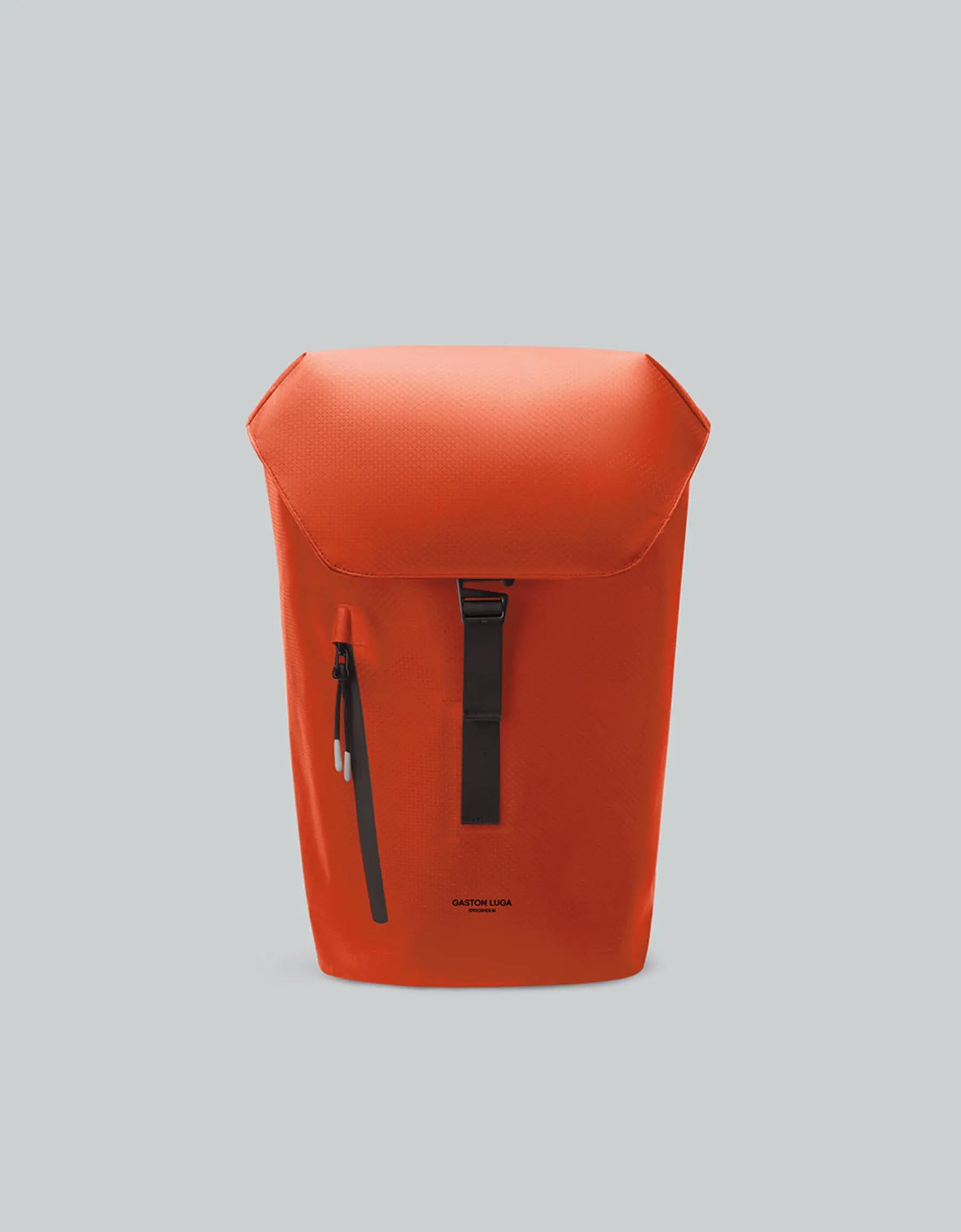 Gaston Luga Lightweight DuoSeal Flap Backpack 14" Orange Flame Gaston Luga
