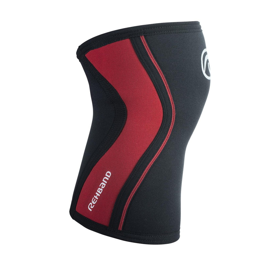 Rehband RX Knee Sleeve 3mm Red lätt stöd vid träning