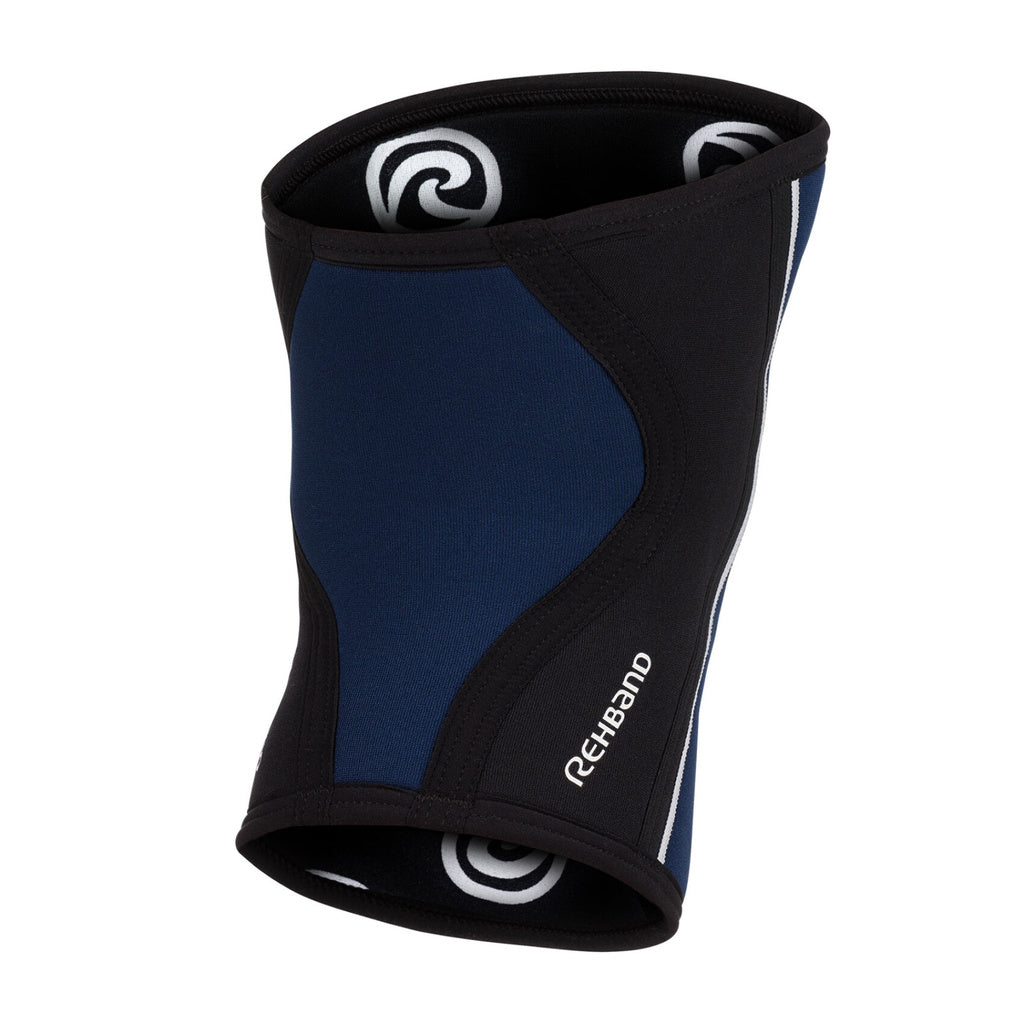 Rehband RX Knee Sleeve 5mm Navy stöd vid styrketräning