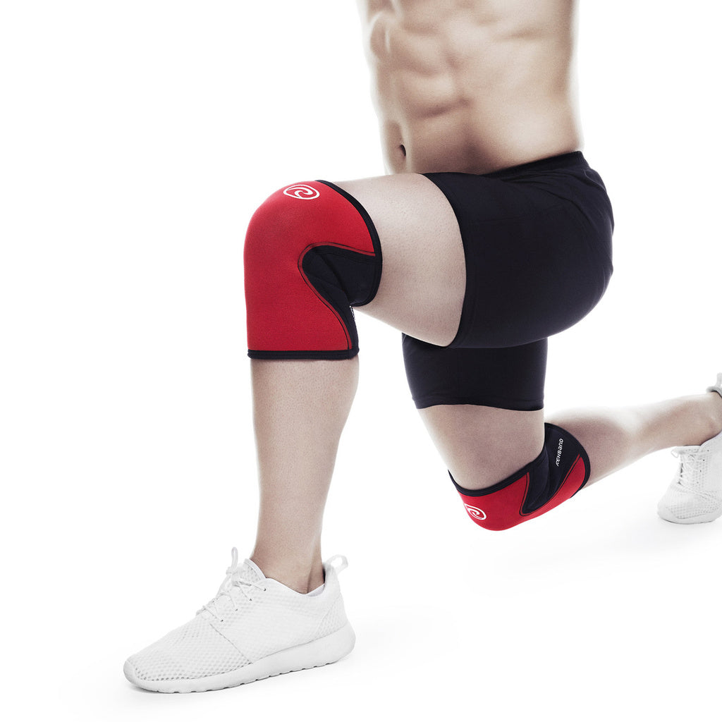 Rehband RX Knee Sleeve 5mm Red knäskydd under träning