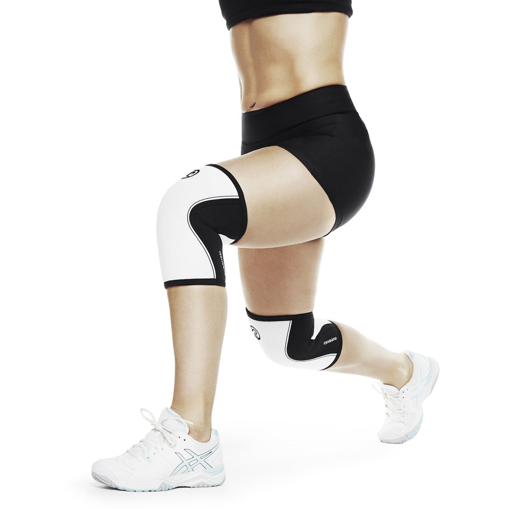 Rehband RX Knee Sleeve 5mm White knäskydd under träning