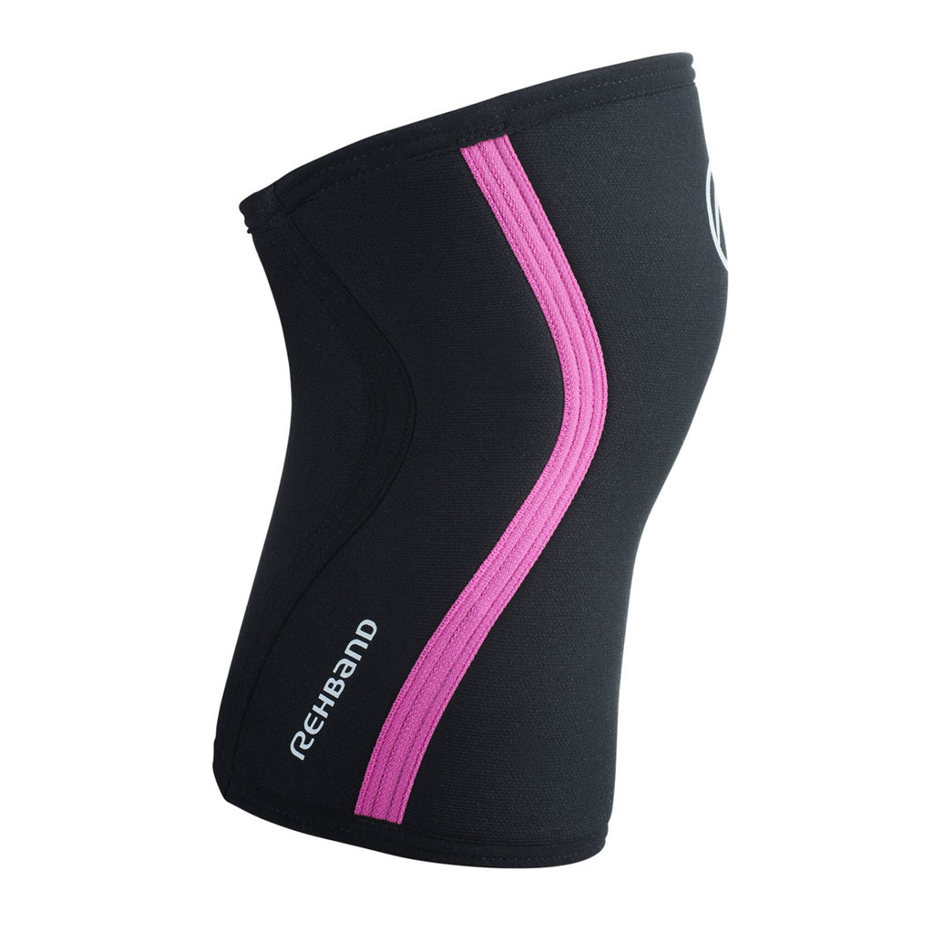 Rehband RX Knee Sleeve 7mm Pink stöd för styrkelyft