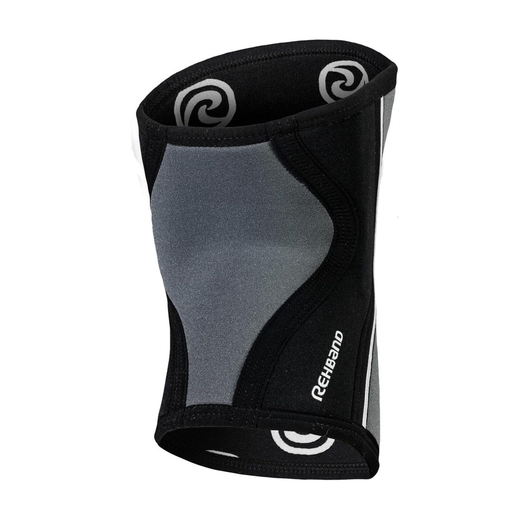Rehband RX Knee Sleeve 7mm Steel Grey 4-panel design