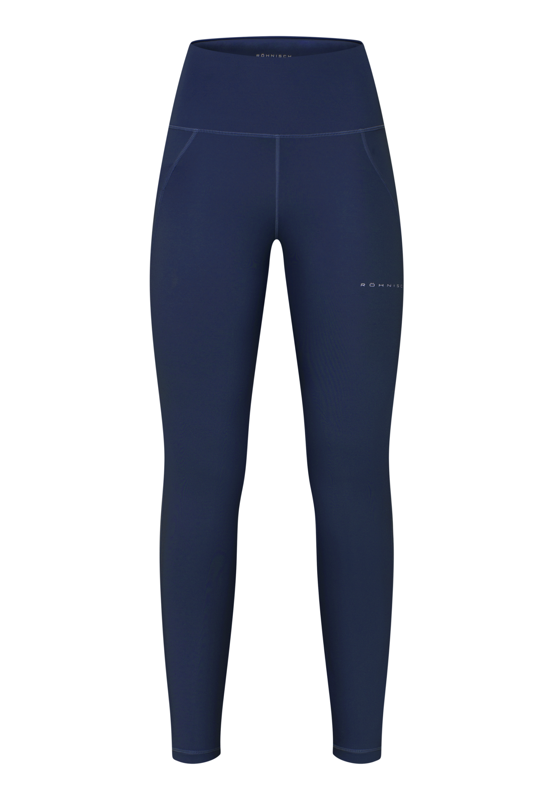 Röhnisch Flattering High Waist Tights Indigo – produktbild framifrån