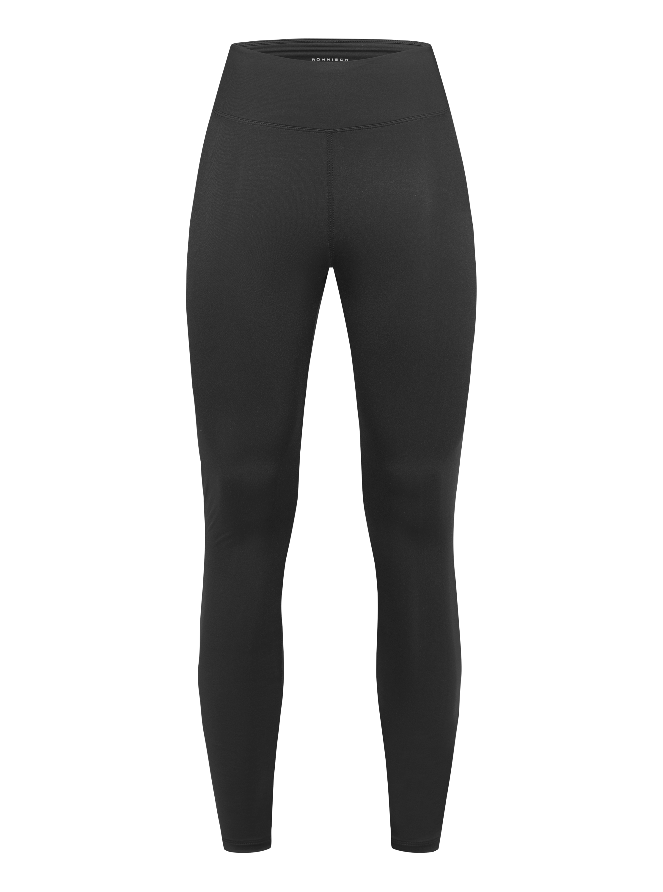 Röhnisch Legacy High Waist Tights Svart transparant bakgrund fram