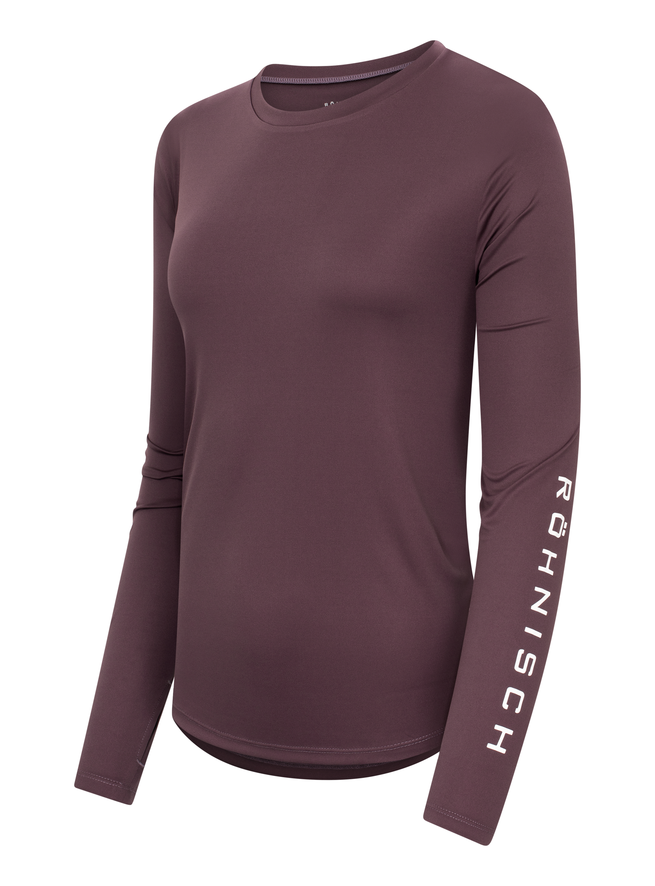 Röhnisch Team Logo Long Sleeve Huckleberry transparant sida