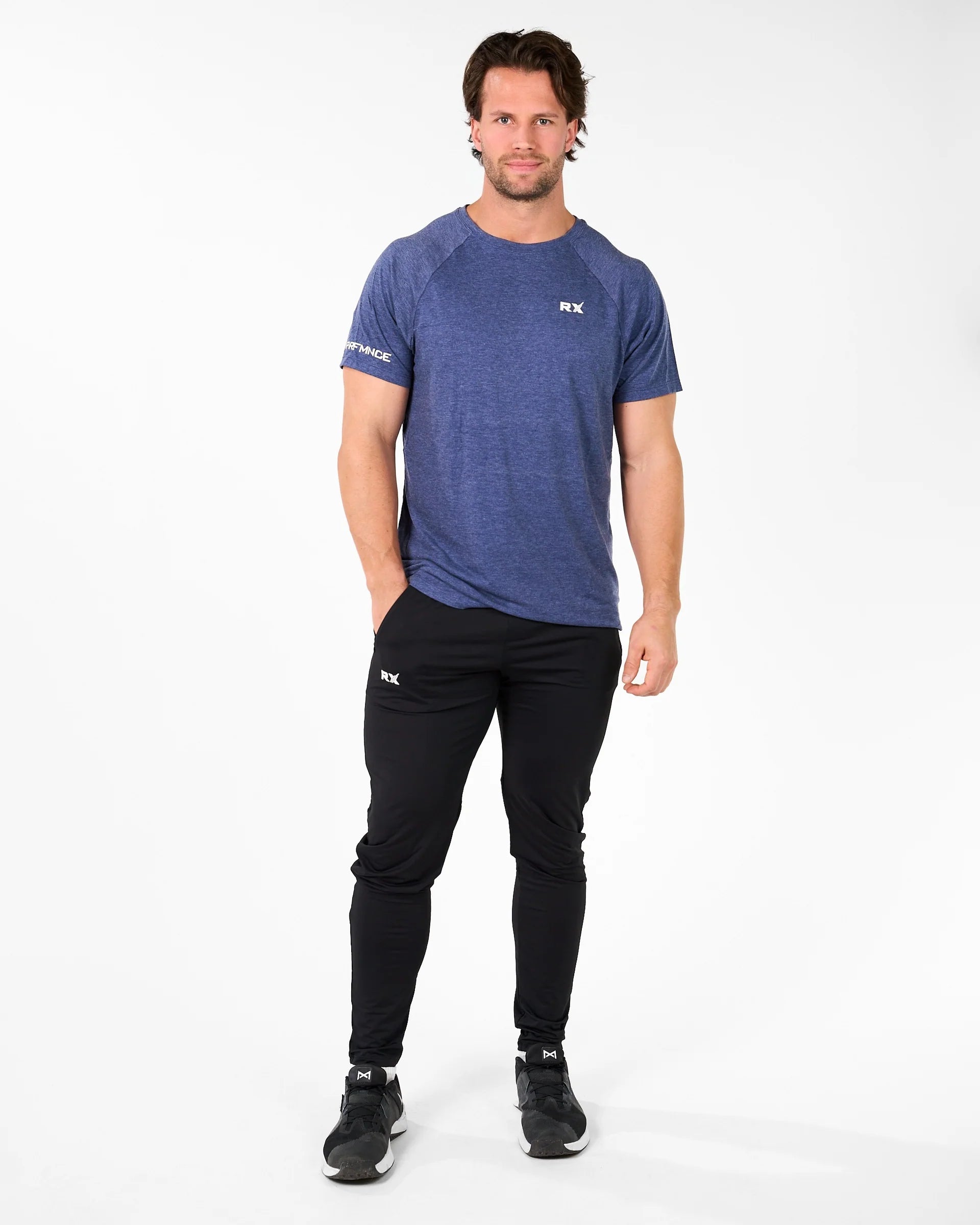 RX Performance AMP Tech Pants Black träningsbyxor