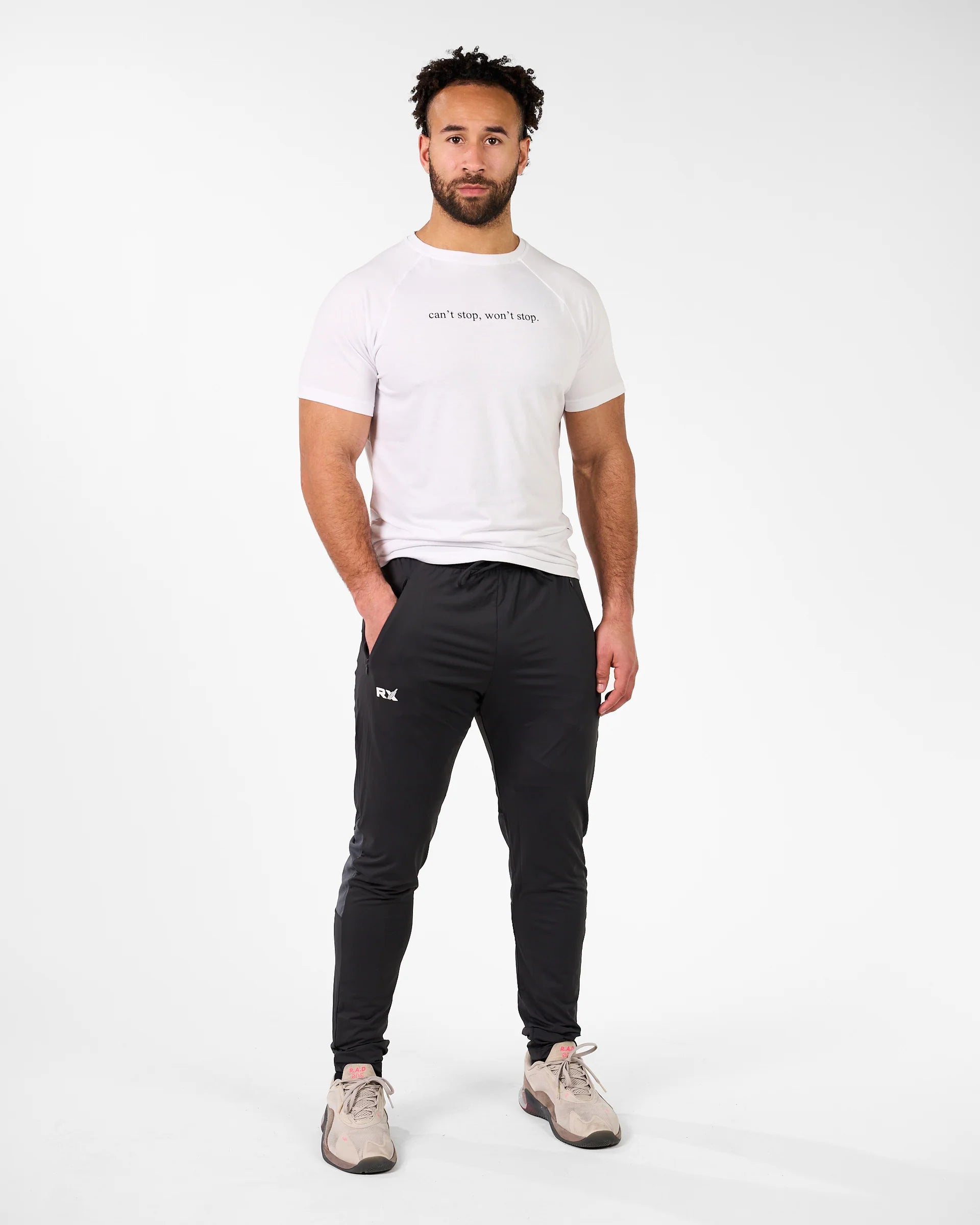 RX Performance AMP Tech Pants Charcoal träningsbyxor