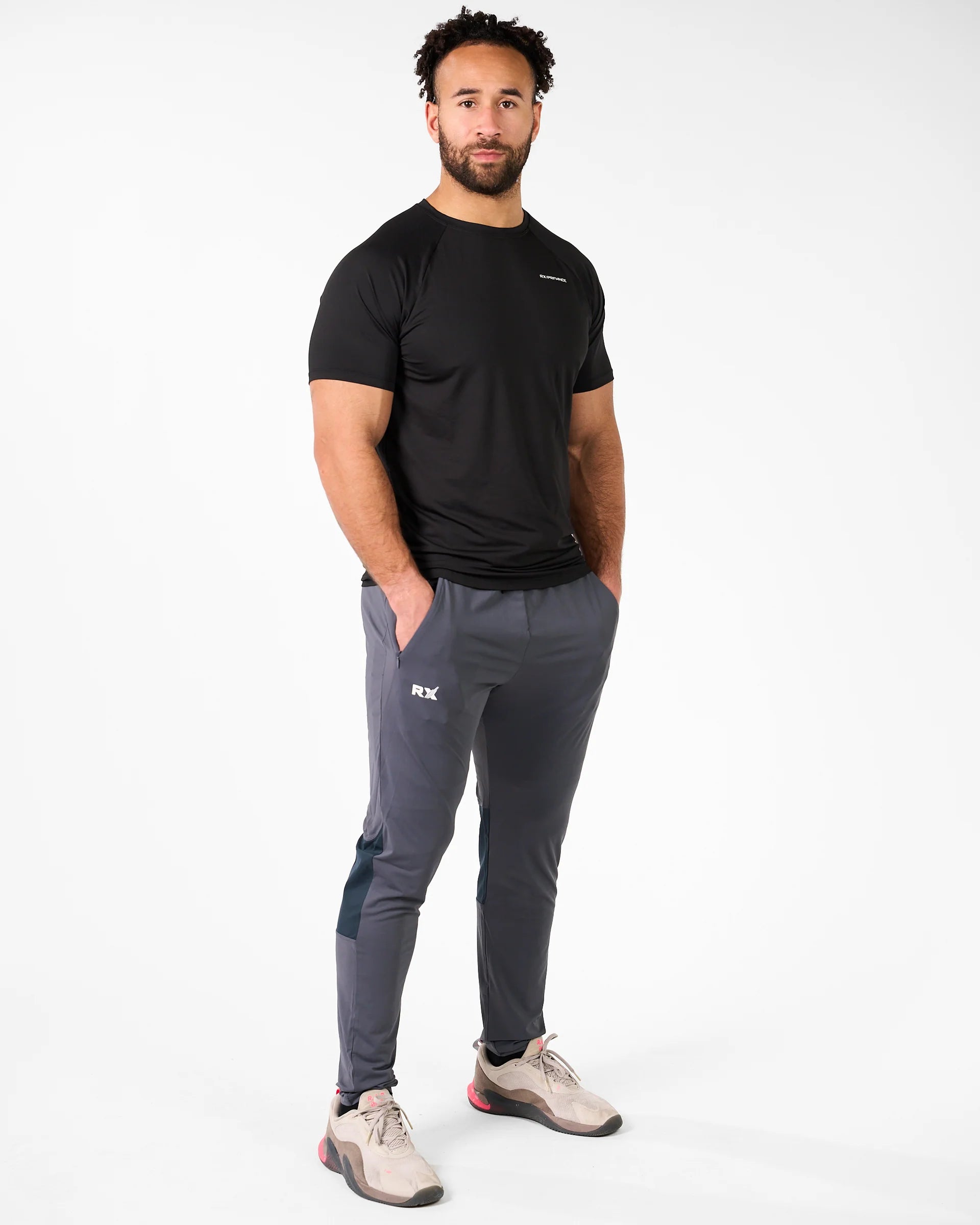 RX Performance AMP Tech Pants Marin atletisk passform