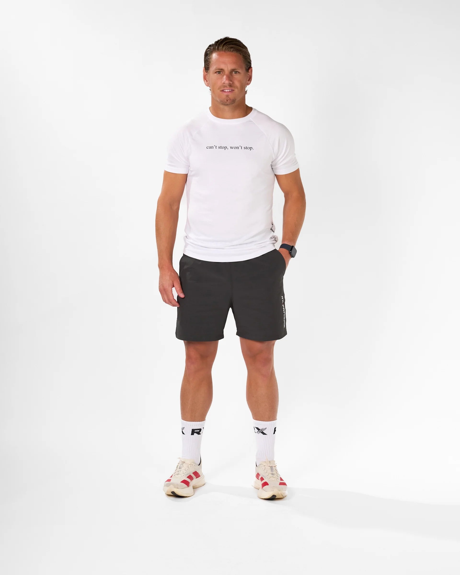 RX Performance Comp Shorts Dark Gray träningsshorts