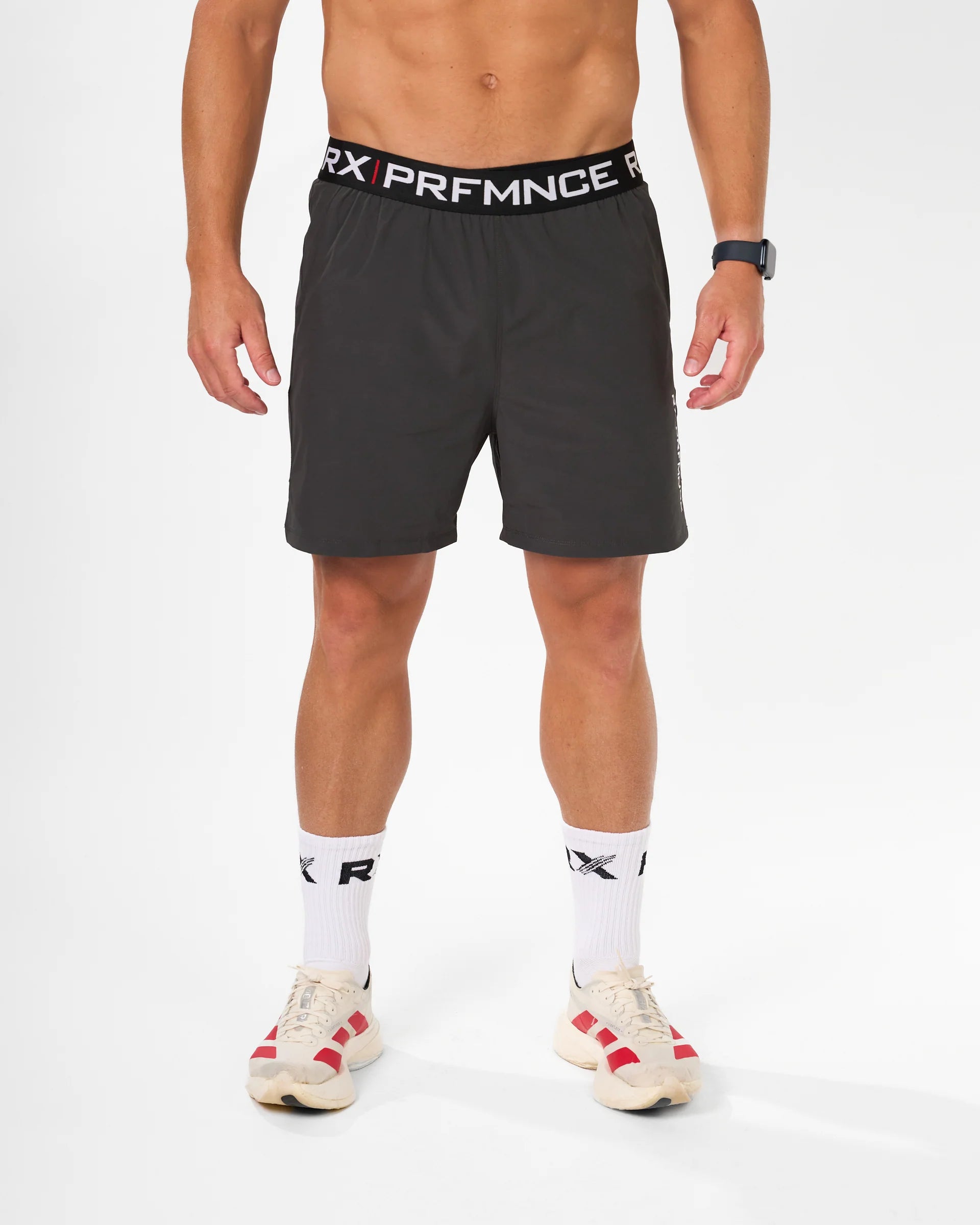 RX Performance Comp Shorts Dark Gray gymshorts herr
