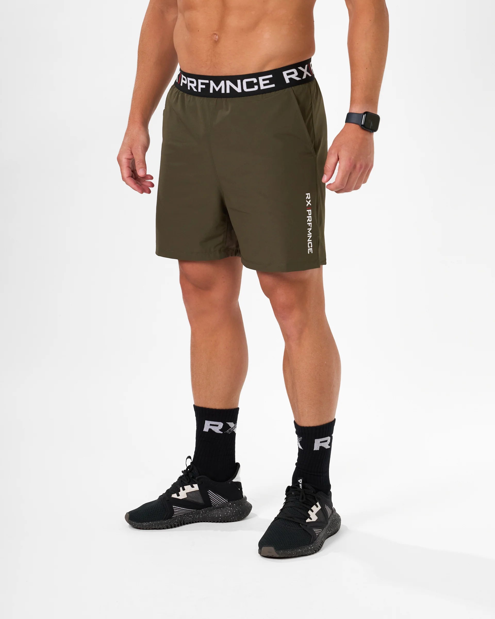 RX Performance Comp Shorts Forest Night gymshorts herr