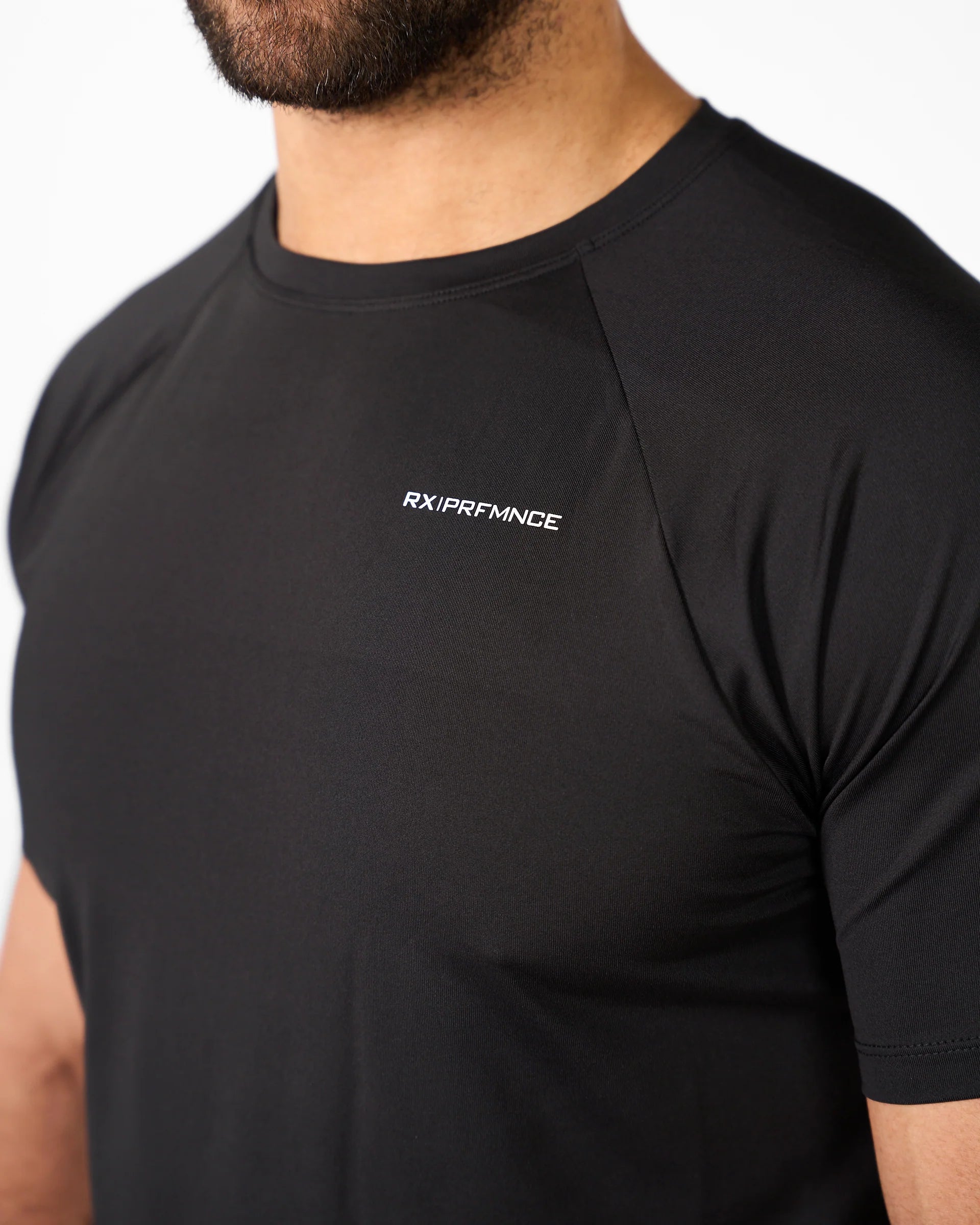 RX Performance Comp T-shirt Black gym t-shirt herr