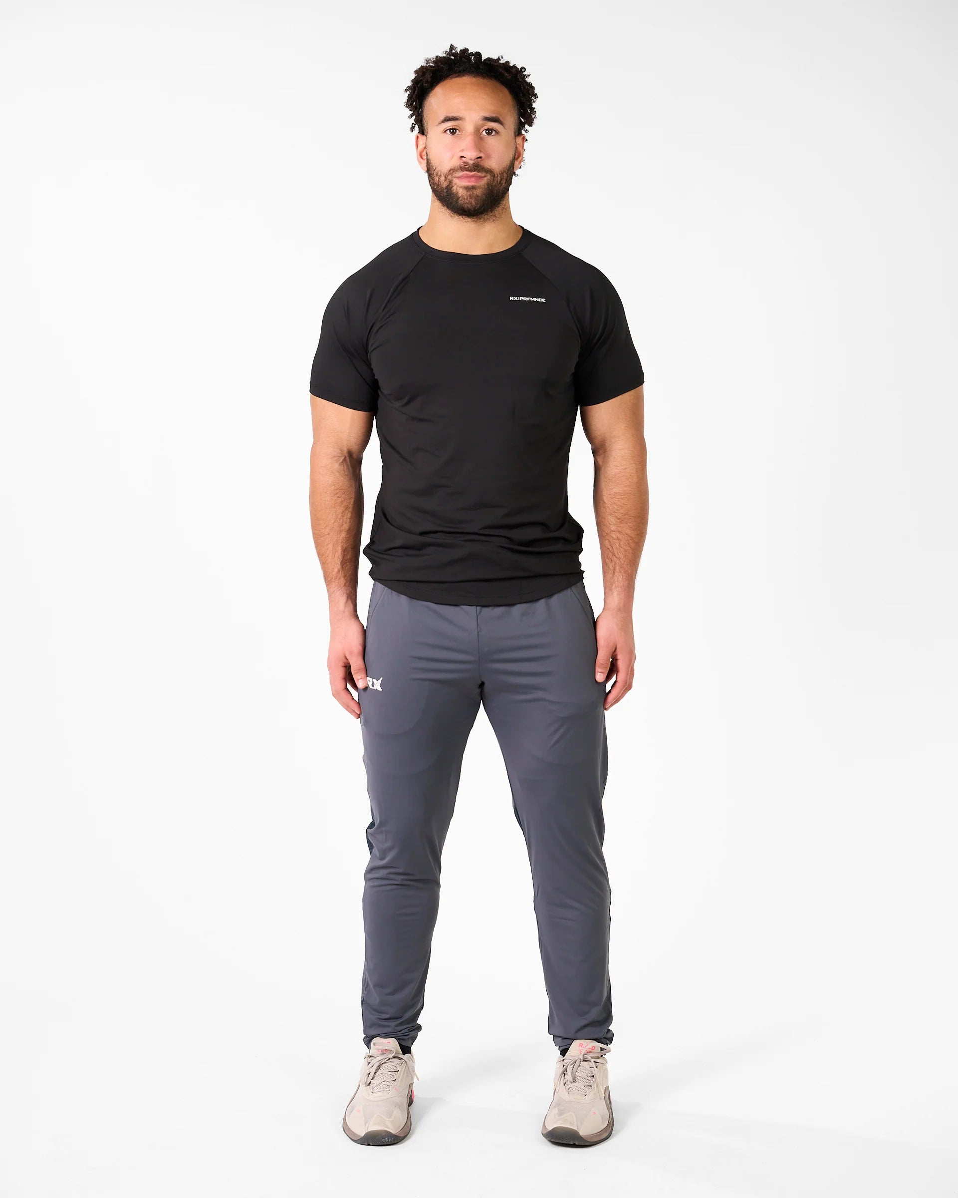 RX Performance Comp T-shirt Black under träning
