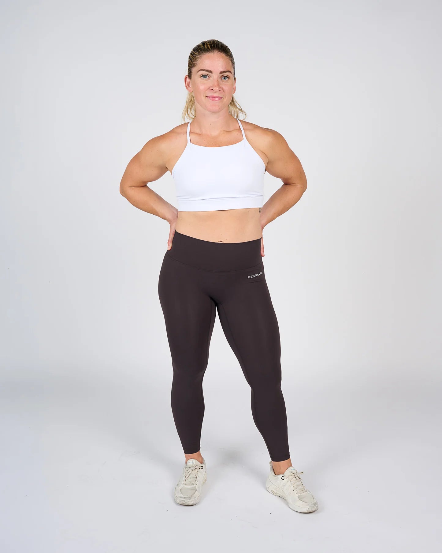 RX Performance Isabel Tights Ash Brown träningstights dam