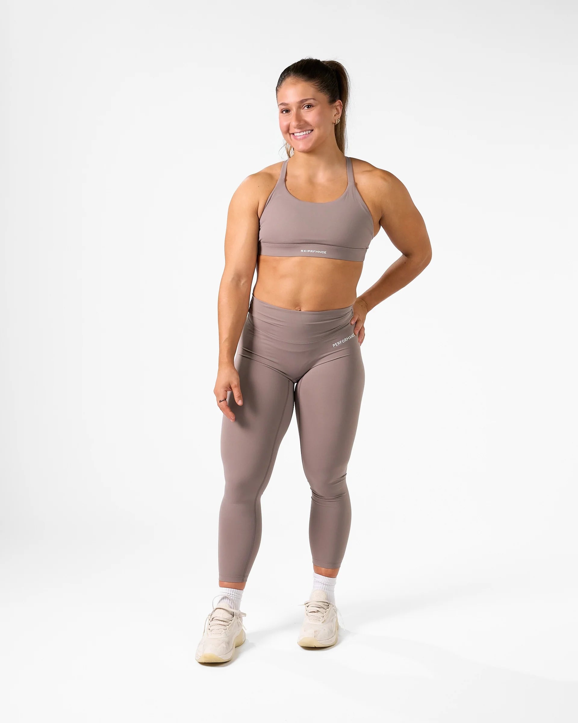 RX Performance Isabel Tights Greige träningstights dam