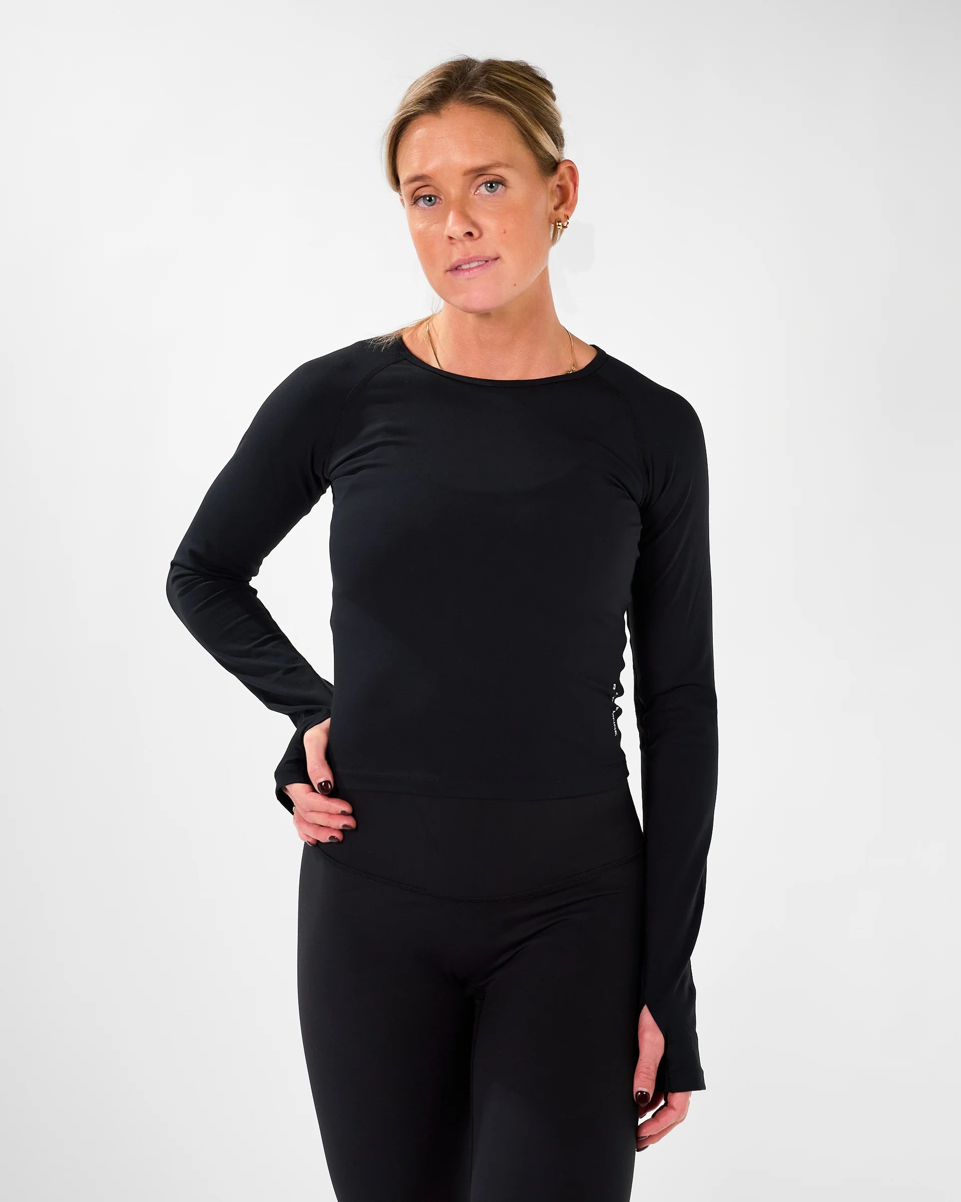 RX Performance Kelly Long Sleeve Black träningströja dam
