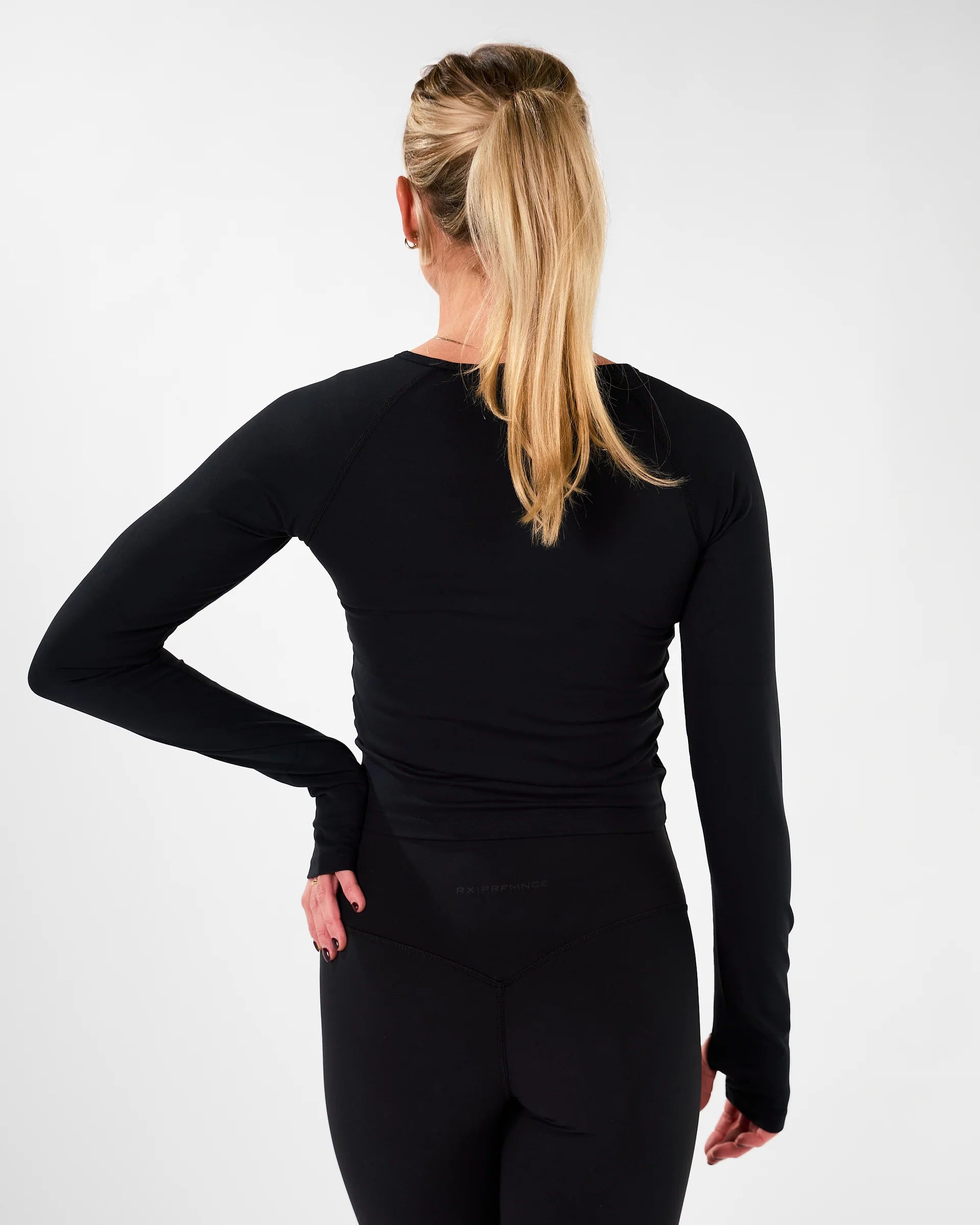 RX Performance Kelly Long Sleeve Black långärmad tröja