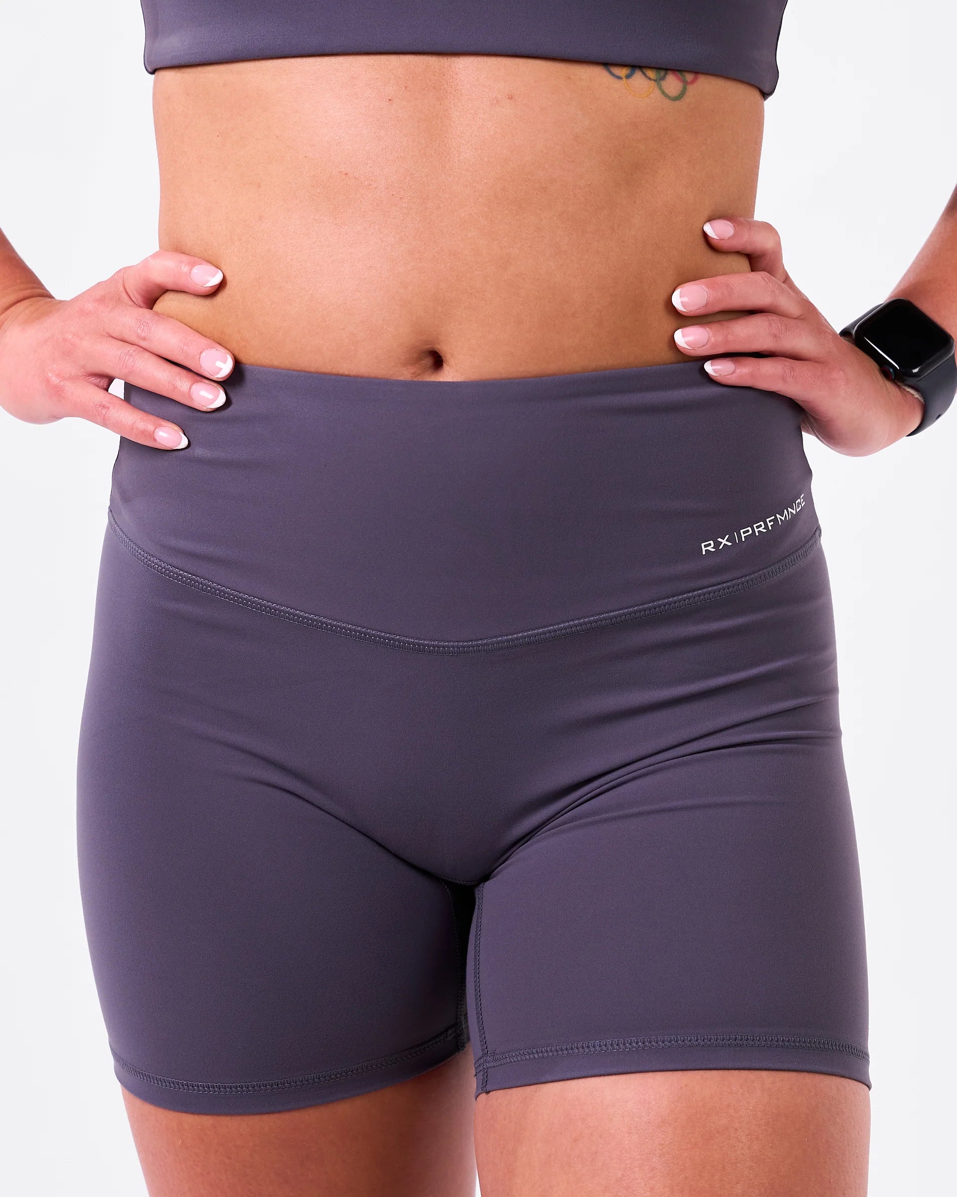 RX Performance Kelly Shorts Dusty Violet tight passform