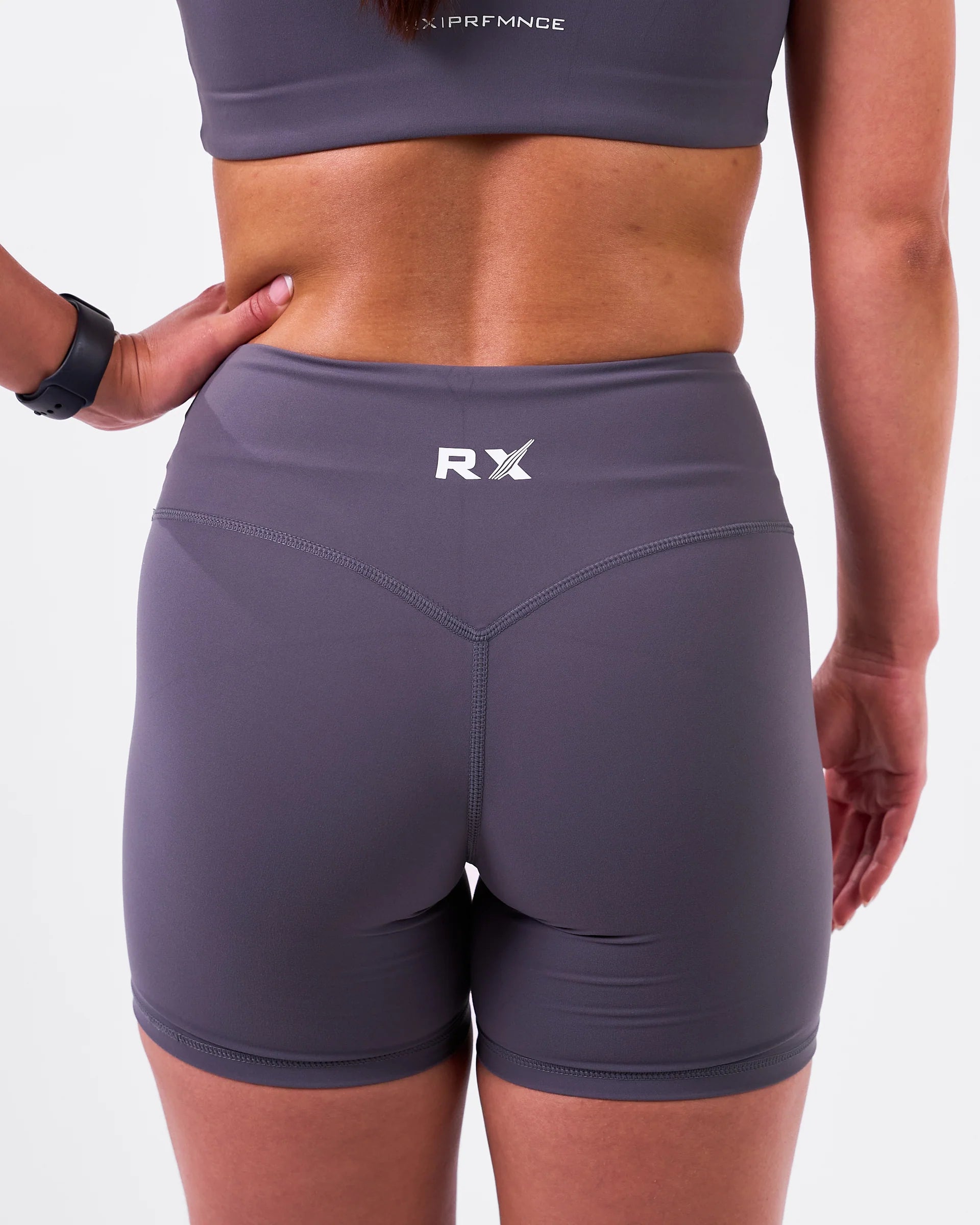 RX Performance Kelly Shorts Dusty Violet under träning