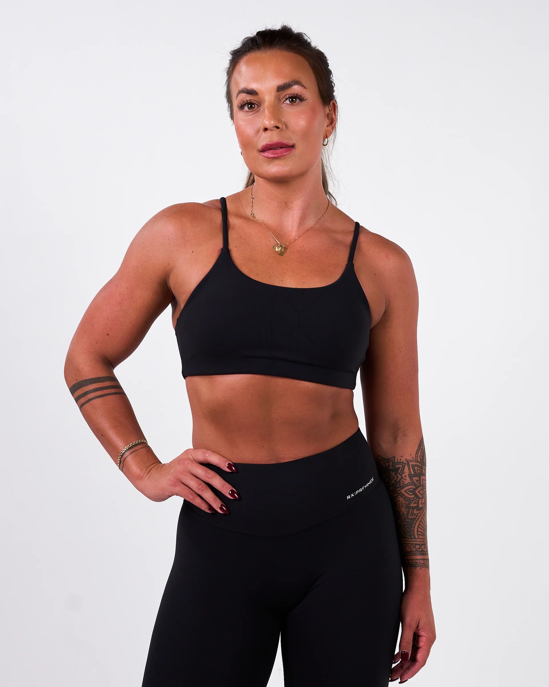 RX Performance Kelly Sport Bra Black sport bh dam