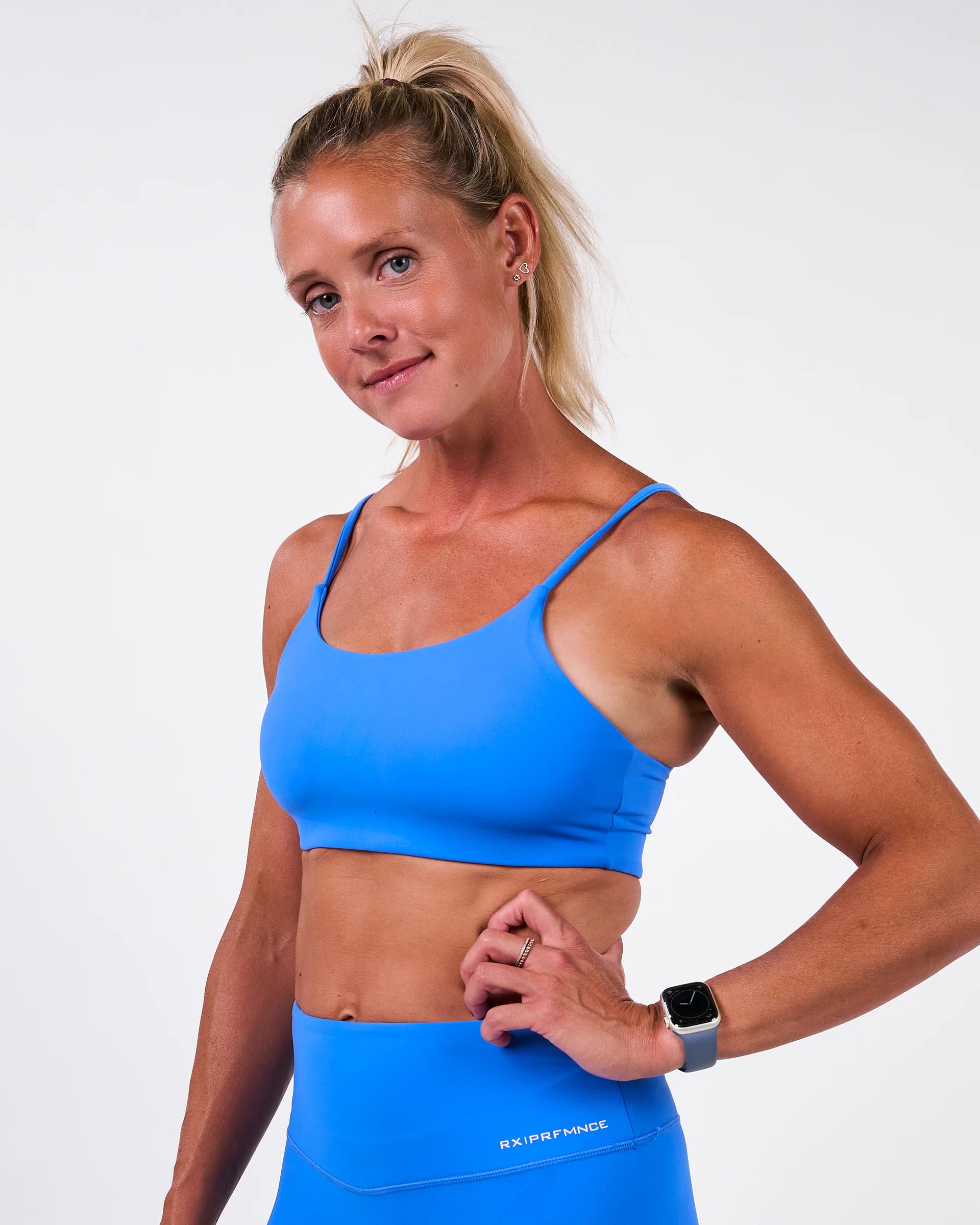 RX Performance Kelly Sport Bra Deep Ocean tränings bh
