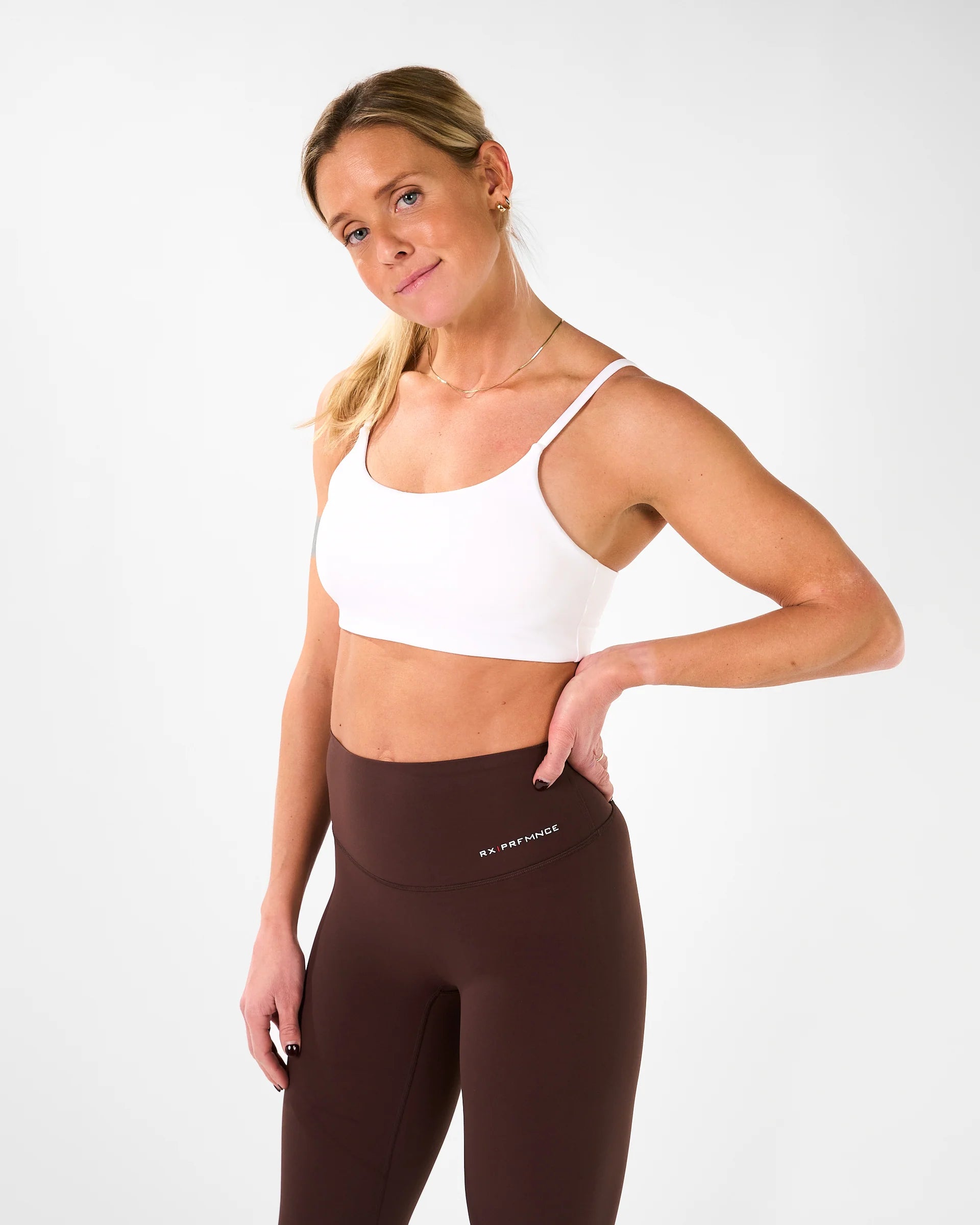RX Performance Kelly Sport Bra Dreamy White tränings bh