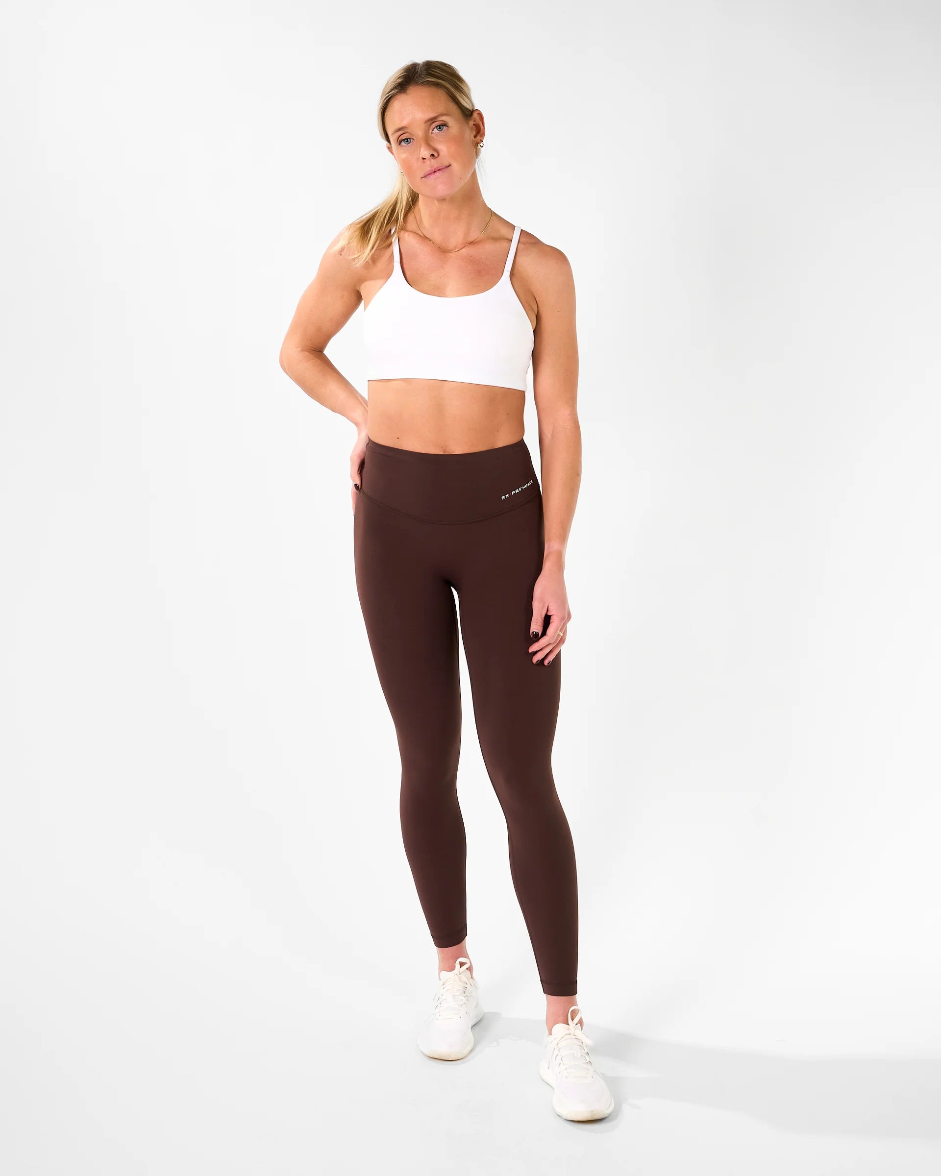 RX Performance Kelly Sport Bra Dreamy White sport bh dam