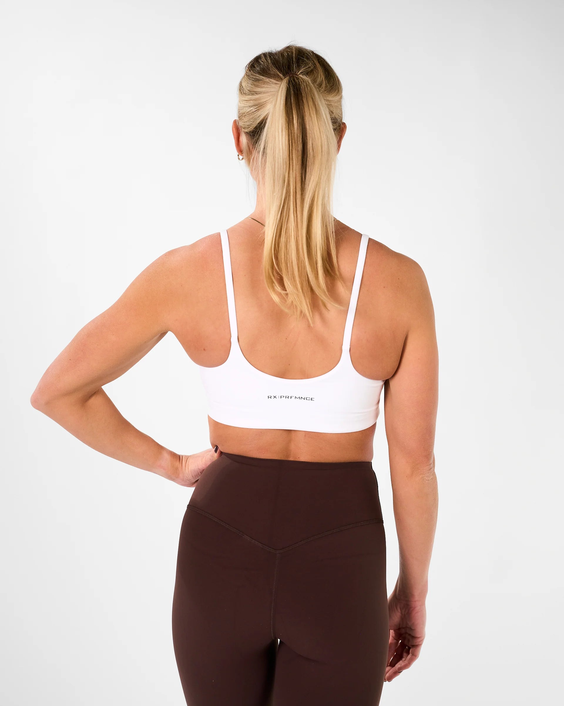 RX Performance Kelly Sport Bra Dreamy White passform